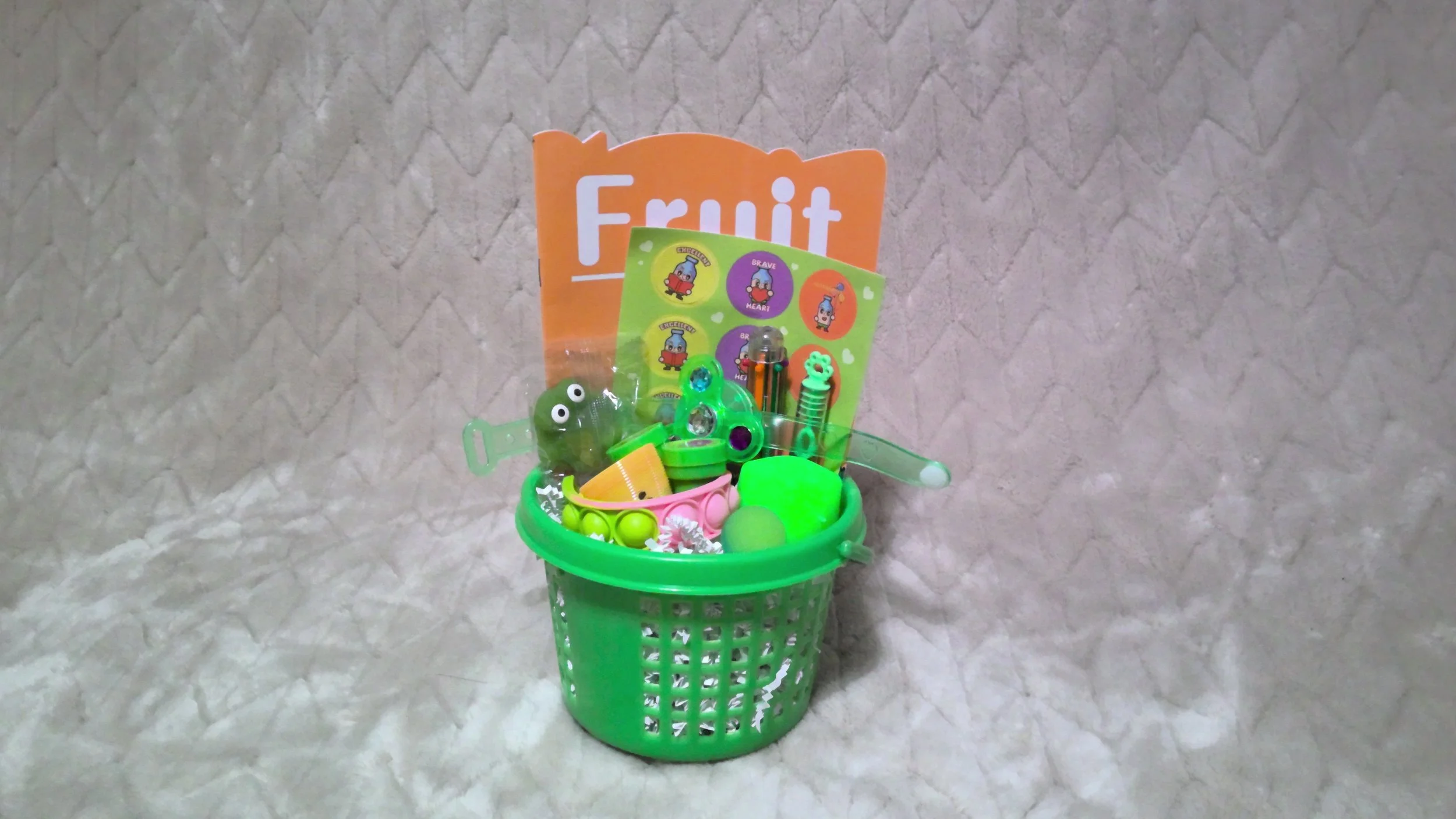 "Full of Fun!" Kids Small Basket