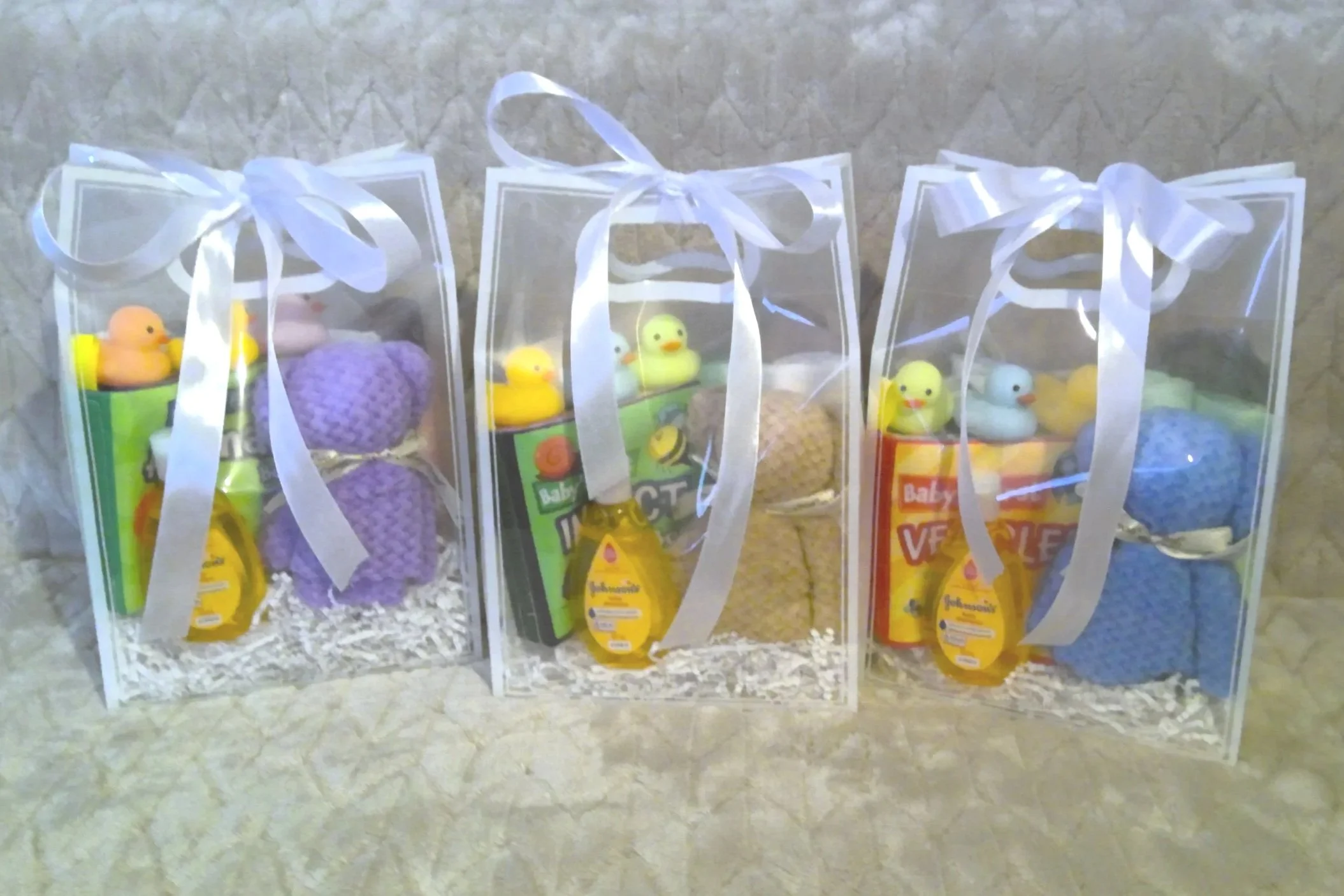 Baby Bath Set Basket