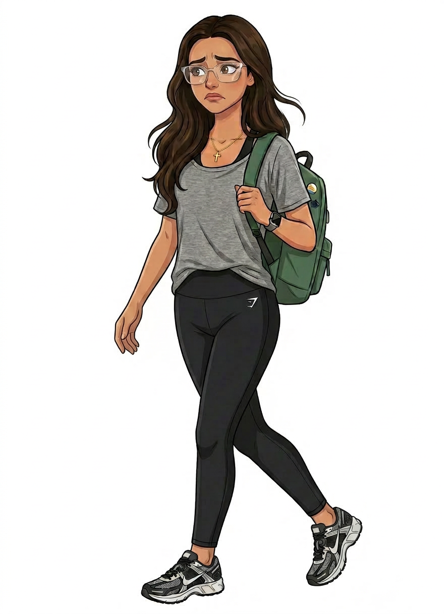 Gabby - Gym Attire - Walking - Worried.png