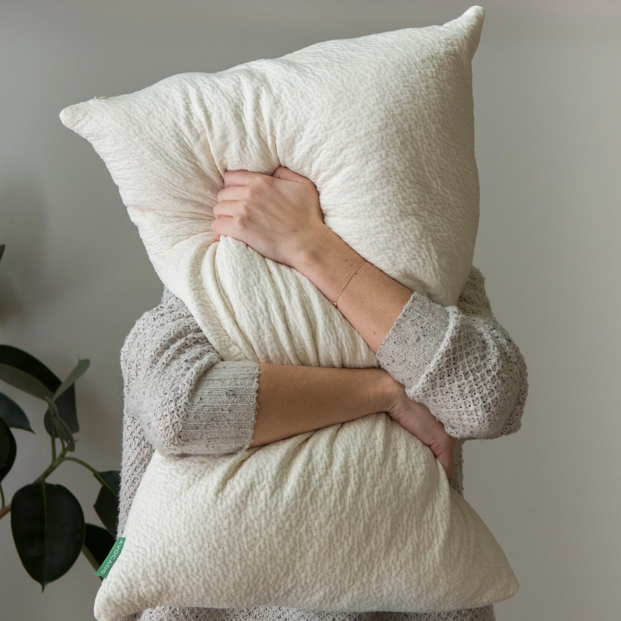 Avocado Green Pillow