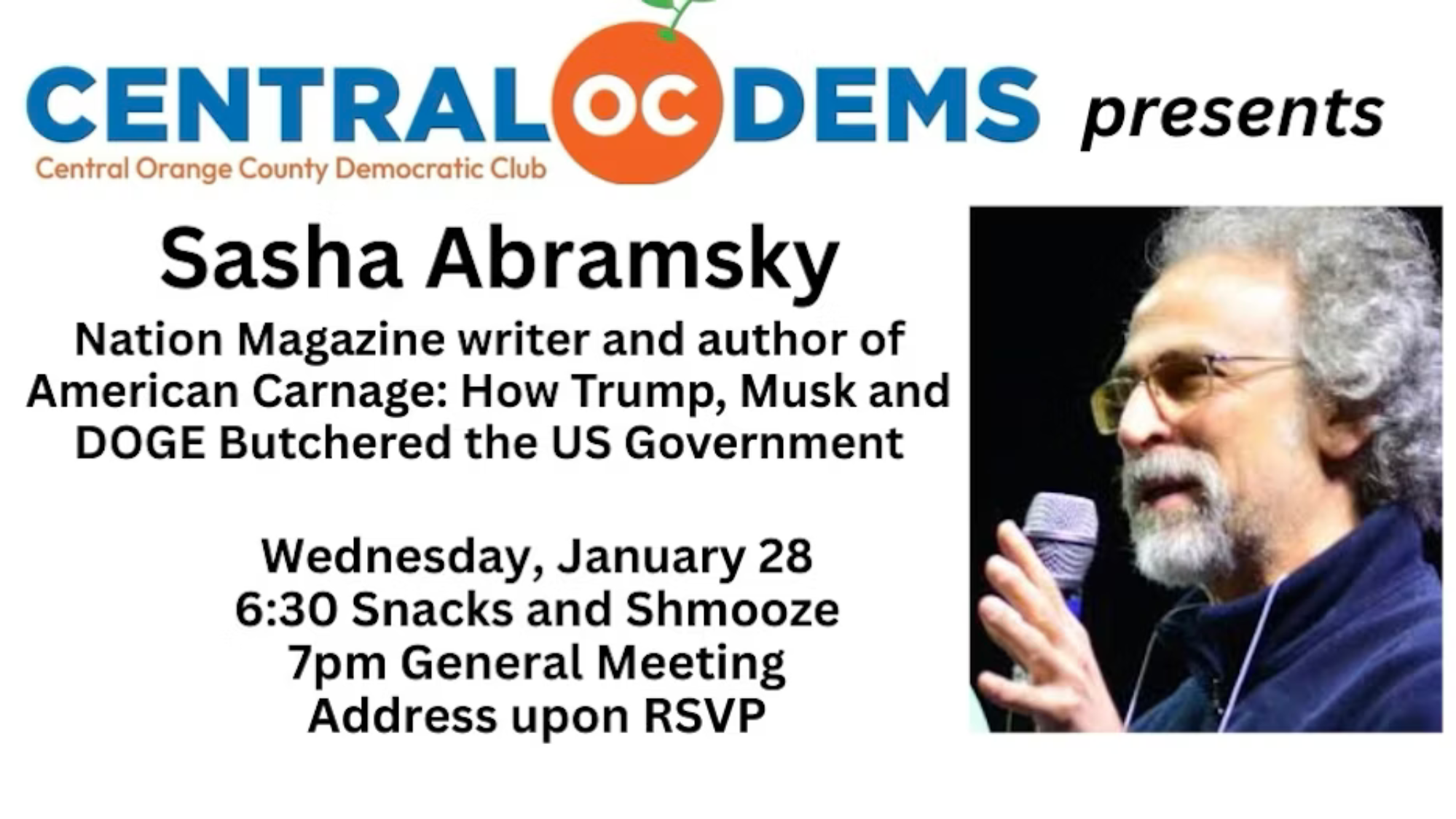 Sasha Abramsky Talk