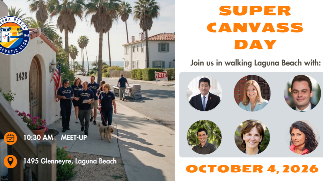 Laguna Beach Canvassing