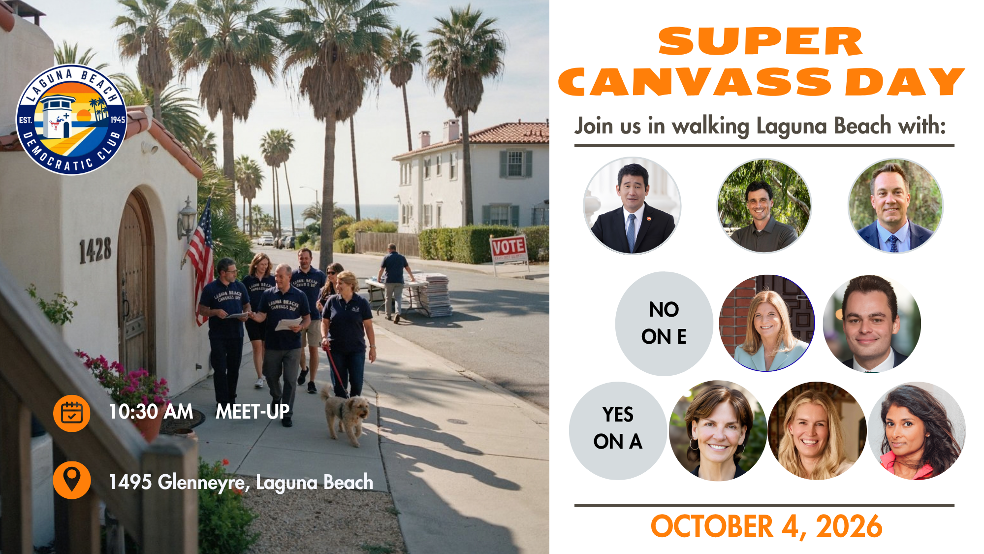 Laguna Beach Canvassing