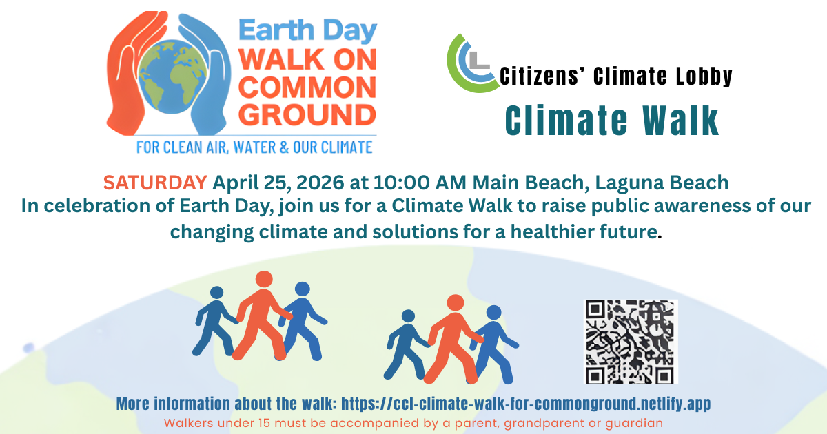 Join Us.  To learn more about CCL go to 
citizensclimatelobby.org.  