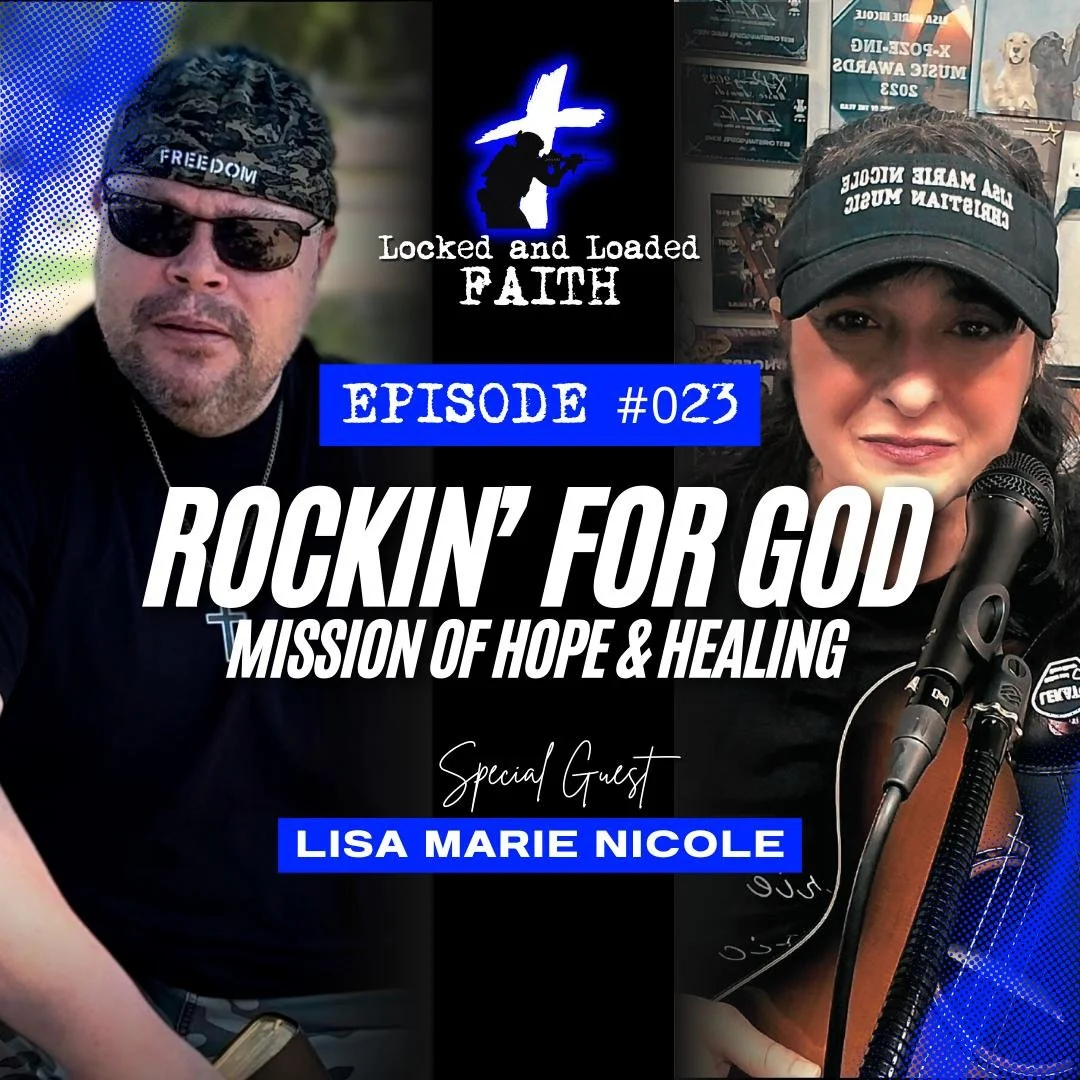 EPISODE 023: I sit down with award-winning Christian recording artist, songwriter, author, and podcast host Lisa Marie Nicole. Blending biblical truth with Marine Corps grit, this episode dives into Lisa’s powerful testimony of overcoming pain and re