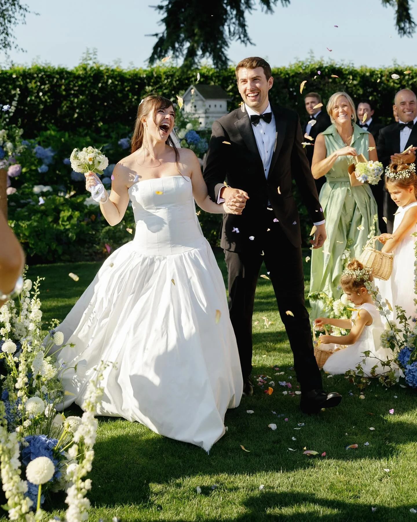Finally getting around to sharing Chris &amp; Chloe&rsquo;s magical backyard wedding. Wow. Wow. Wow. 

Chloe grew up on this beautiful property and it served as the perfect backdrop for their heartfelt celebration. @valleyandco knocked it out of the 