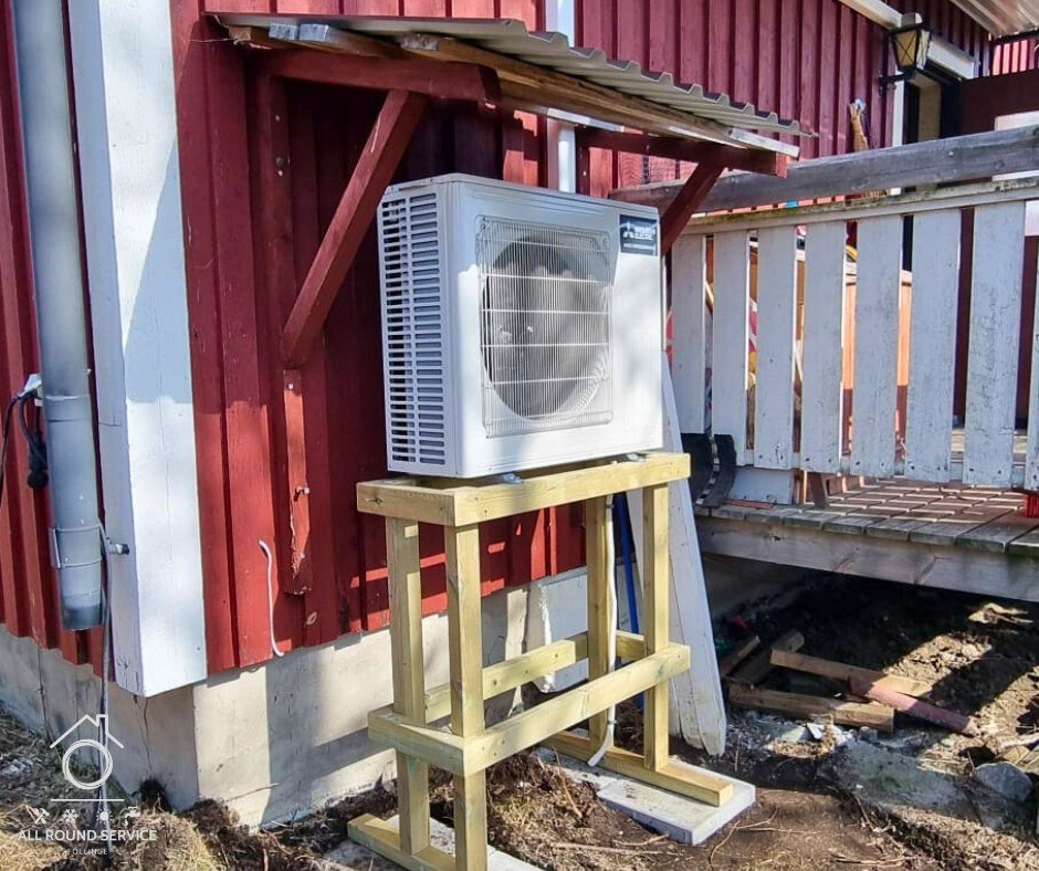 Ännu en nöjd kund med en ny luft-luft-värmepump!
Denna värmepump är specialgjorda för Skandinavien och har den senaste 'Hyper heating' teknologi.🔥
Denna värmepump fungerar ner till -35 och har en WiFi-modul.
Kont