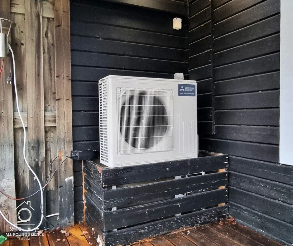 Ny v&auml;rmepump fr&aring;n Mitsubishi Electric installerad!

Denna v&auml;rmepump &auml;r specialgjorda f&ouml;r Skandinavien och har den senaste 'Hyper heating' teknologi.🔥
Denna v&auml;rmepump fungerar ner till -35 och har en WiFi-modul.

Kontak