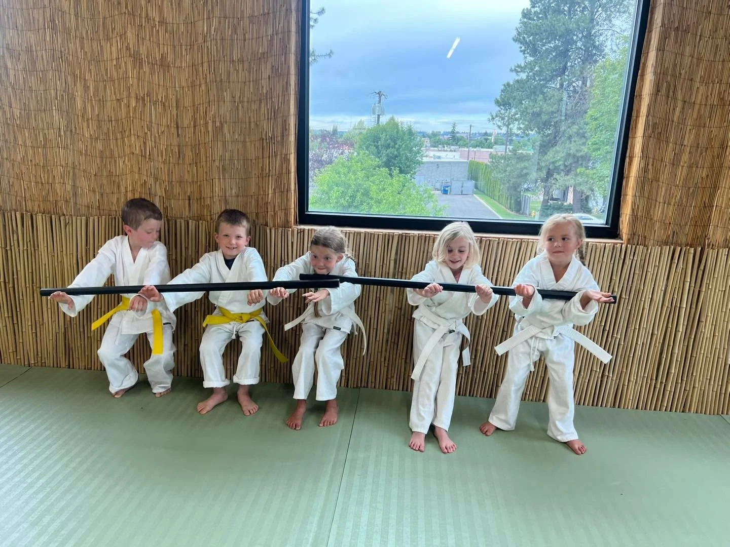 Getting in some group therapy last week! #spokanevalley #MartialArts #kidsfun #kidstagram