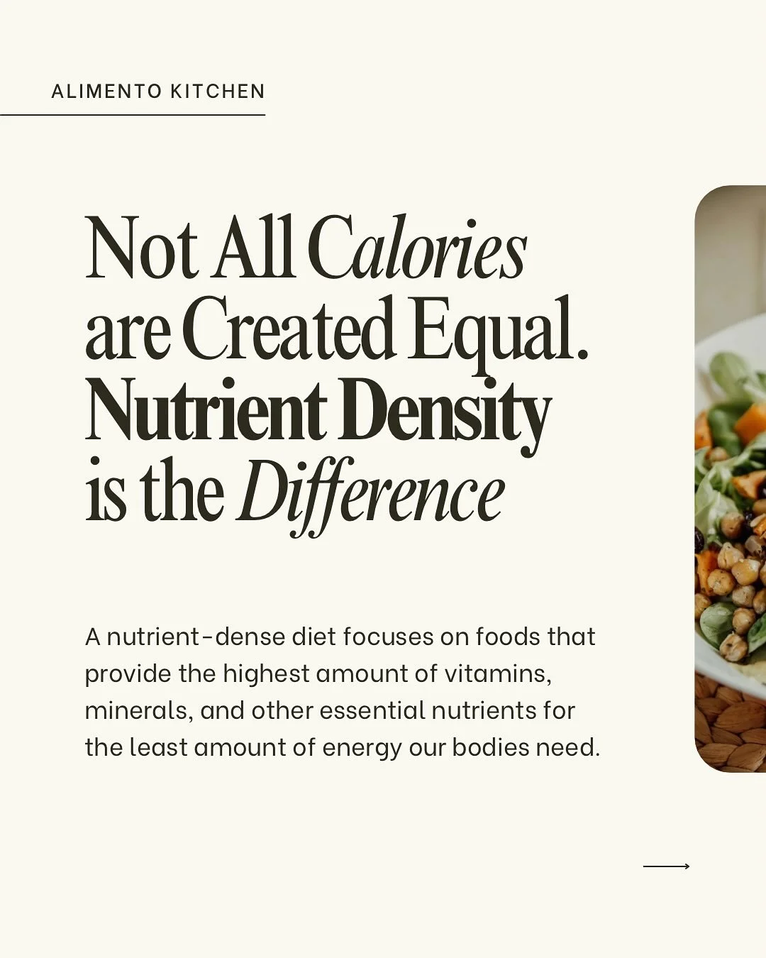 Not feeling your best? Start with what&rsquo;s on your plate.
A nutrient-dense diet is one of the most powerful ways to support your energy, focus, and overall performance.

But nutrient-dense doesn&rsquo;t mean perfect.
It means intentional&mdash;ch