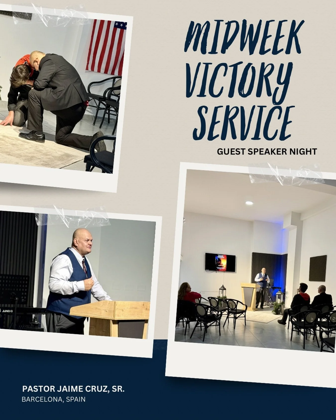 Midweek Victory Service with Pastor Jaime Cruz, Sr. &mdash; powerful and timely.
A reminder of the abundant life Jesus promises.

Midweek is fuel.
Don&rsquo;t go into your weekend empty.

&mdash;

Sh&euml;rbesa e Mesjav&euml;s me Pastor Jaime Cruz, S