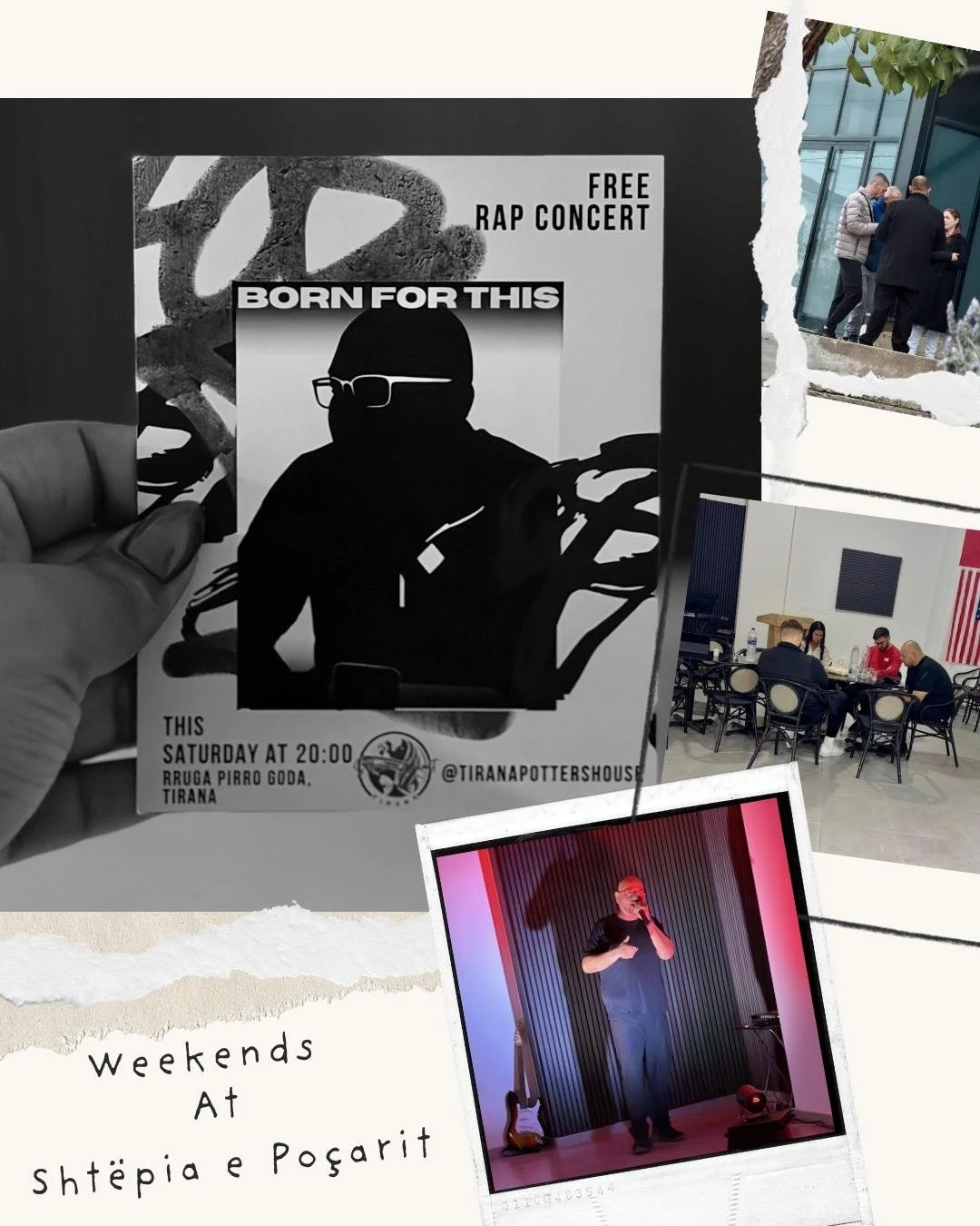 Fundjavat n Sht&euml;pia e Po&ccedil;arit jan&euml; m&euml;
shum&euml; se takime &mdash; jan&euml; momente restaurimi, komuniteti dhe takimi me Per&euml;ndin&euml; s&euml;
bashku.
Nuk duhet t&euml; jesh perfekt p&euml;r t&euml; ardhur.
Thjesht eja.
?