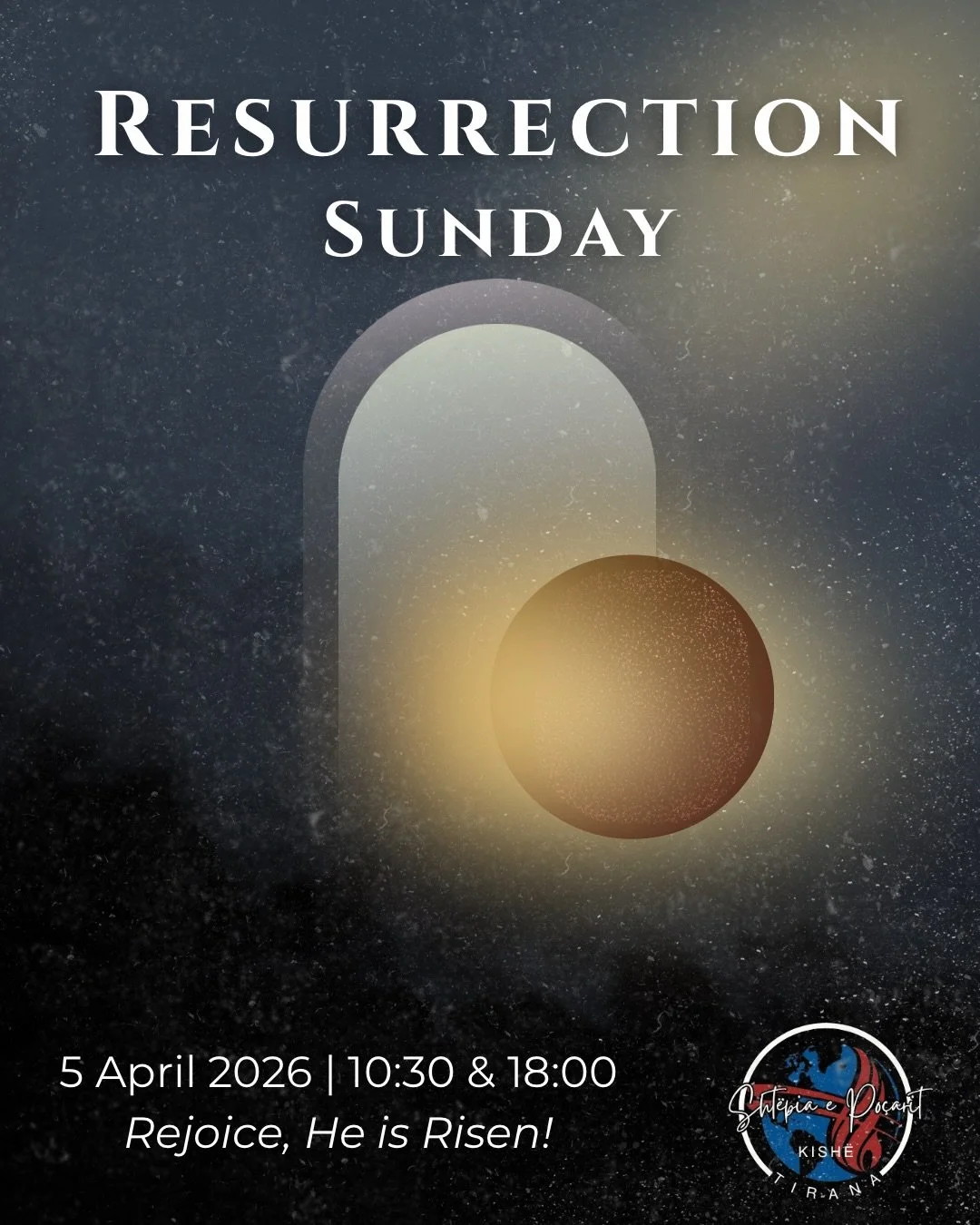 Resurrection Sunday is approaching&hellip; 
A day of hope, new life and a return to the One who gave us everything.

You are invited to join us this Easter 

Let&rsquo;s celebrate the Resurrection of Jesus together!

📍 Sht&euml;pia e Po&ccedil;arit 