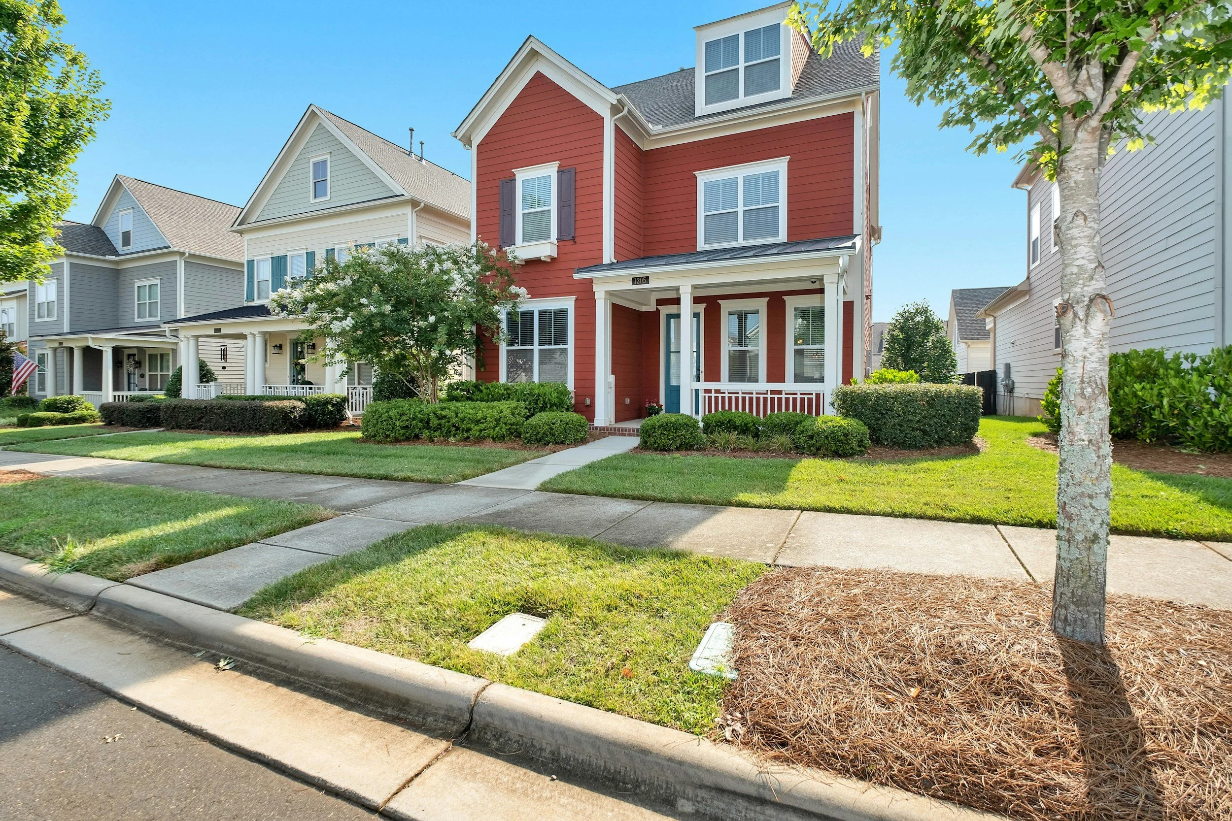 Neighborhood with HOA management