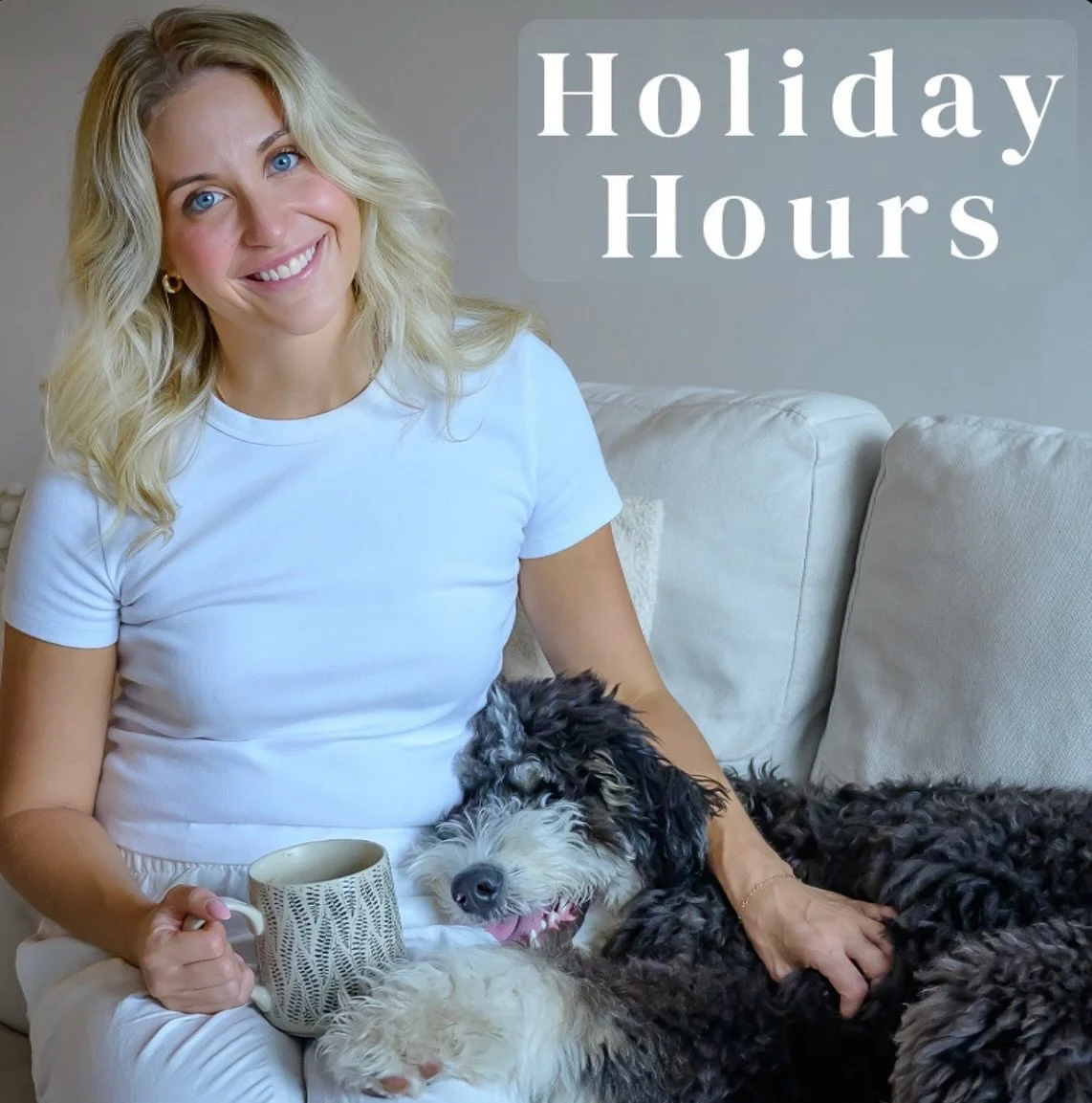 Bruno (&amp; me) wanted to let you know we have adjusted / added hours for the holiday season ❄️ 

Swipe to see the last few dates available to work with me before 2025 comes to an end!