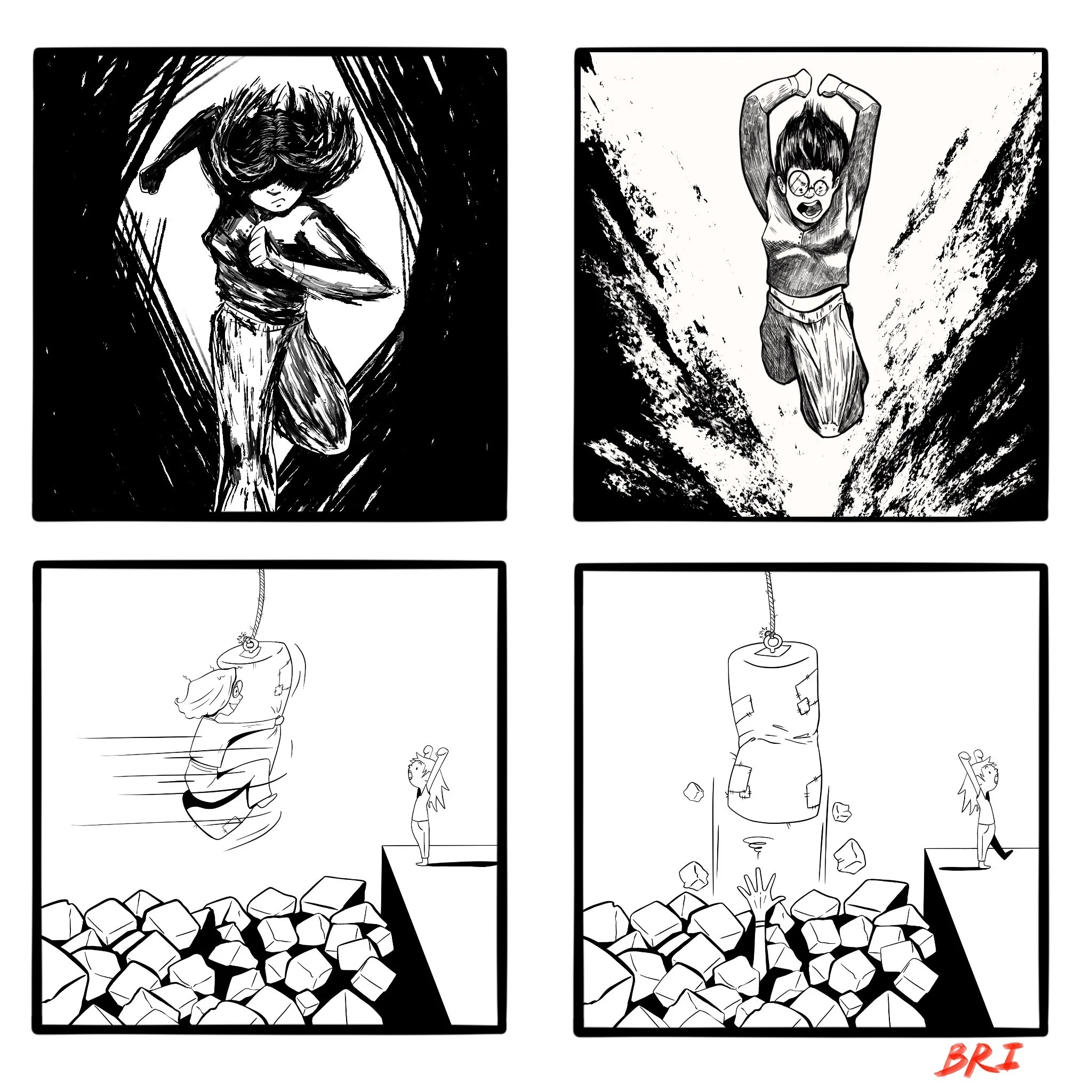 Trying to Keep Up Comic