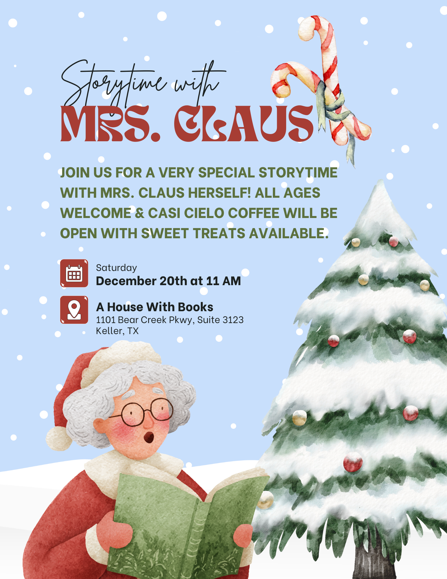 Storytime with Mrs. Claus