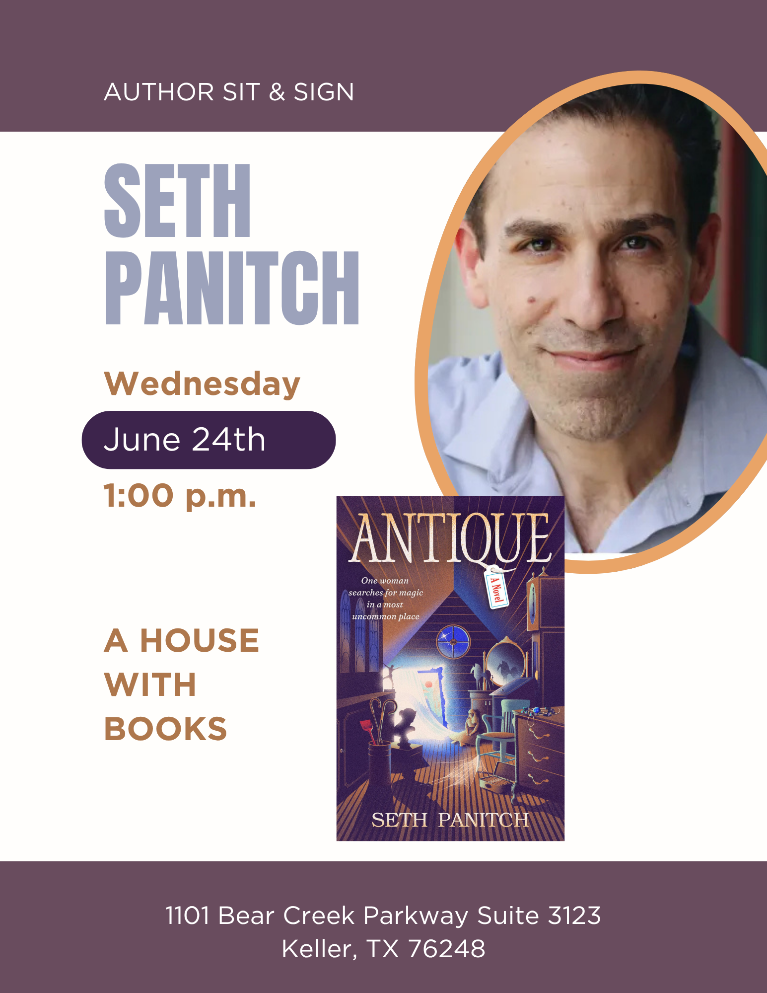 Author Sit & Sign 