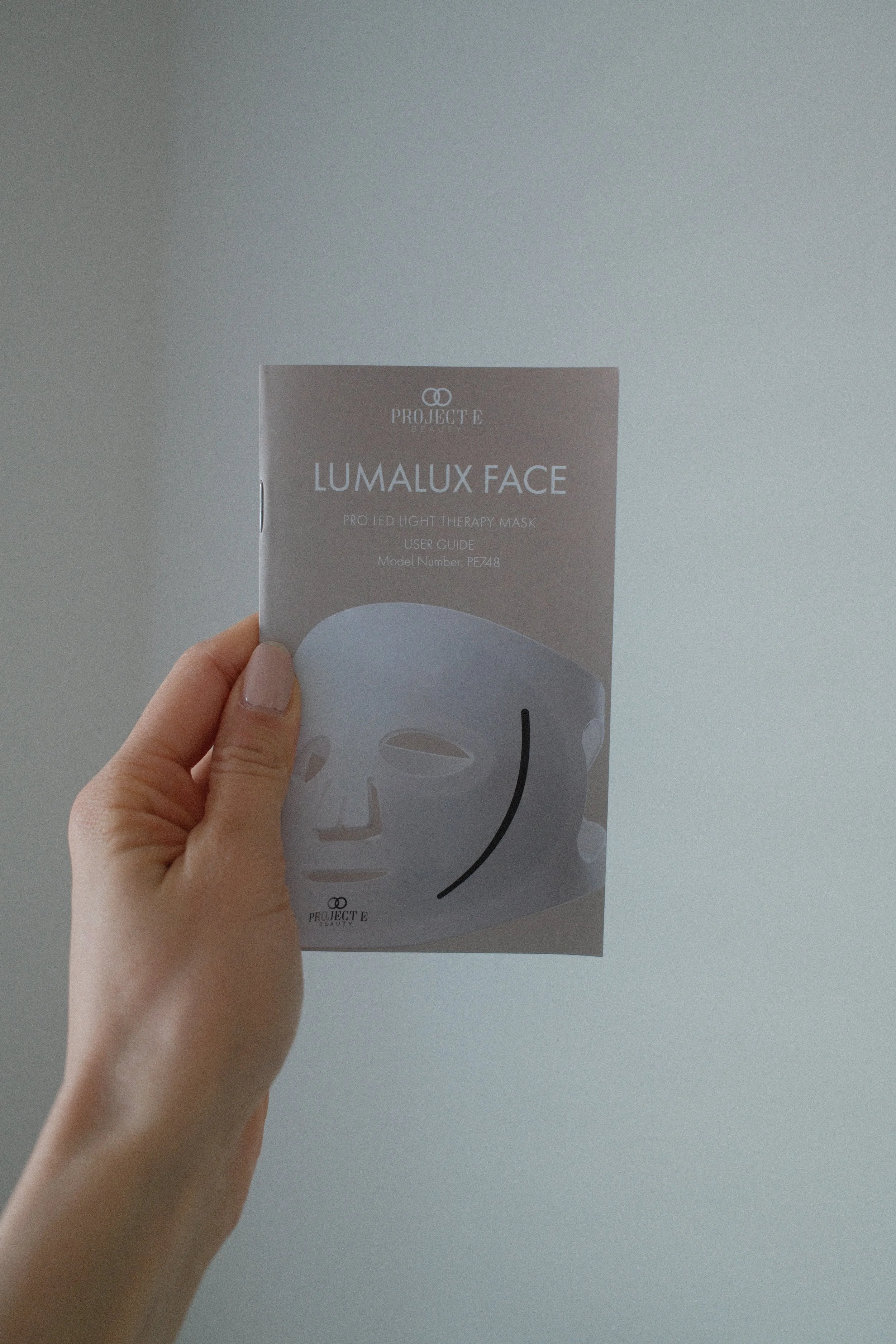 Project E LumaLux LED Face Mask Manual