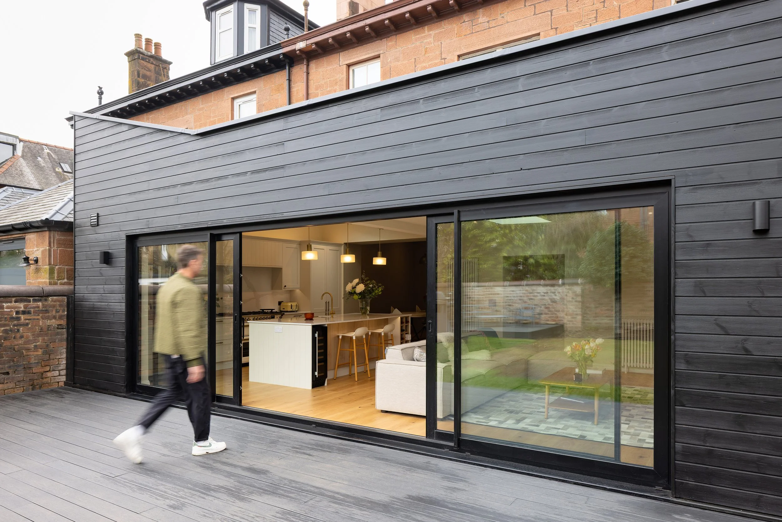  Newlands, Glasgow  Contemporary extension & reconfiguration