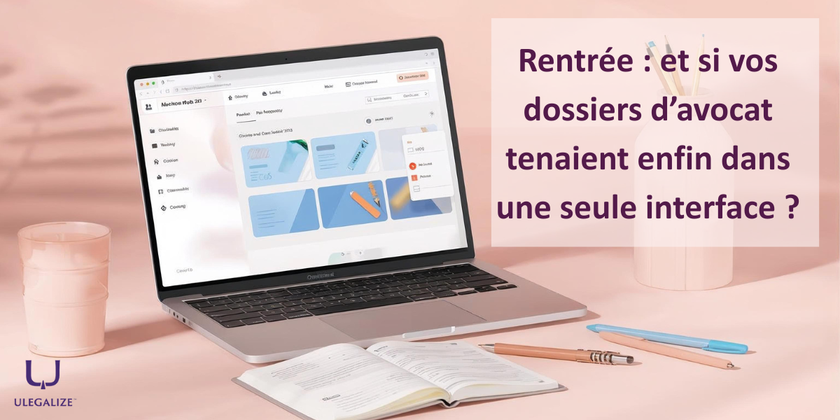 Rentrée numérique des avocats : gagnez du temps grâce à une interface unique