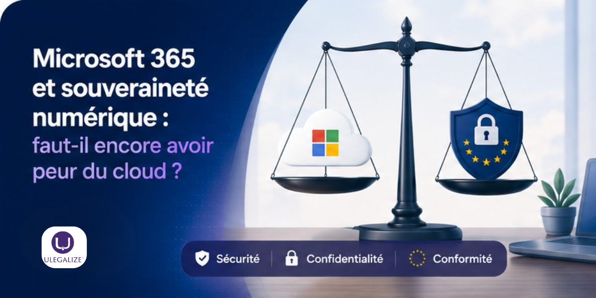 Microsoft 365 et Cloud Act : faut-il encore avoir peur du cloud dans un cabinet d'avocats ?
