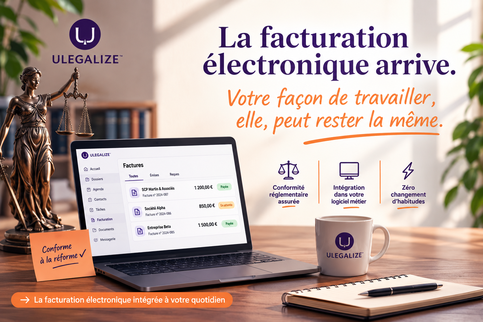 Facturation électronique : passez à la réforme sans changer vos habitudes