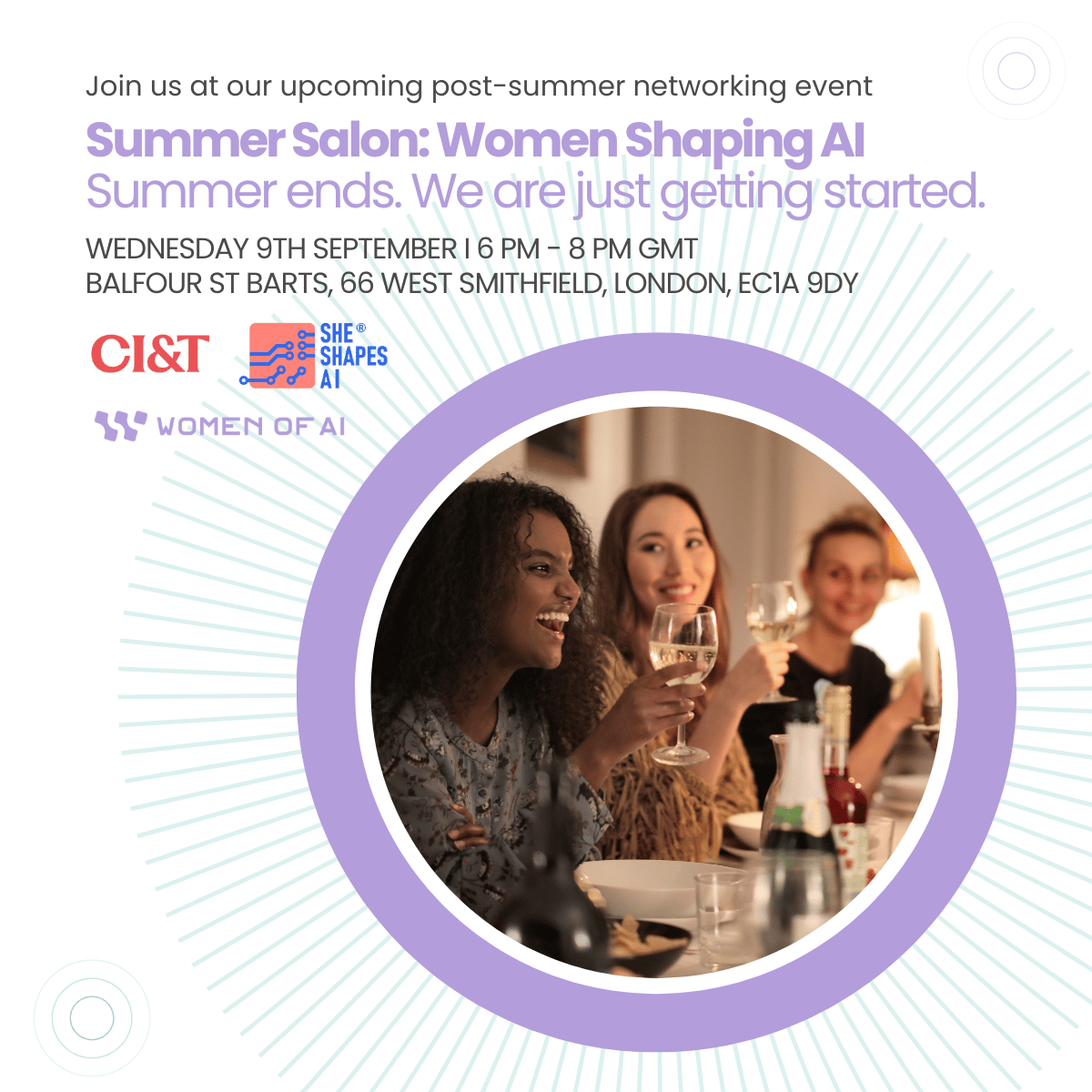 Summer Salon: Women Shaping AI