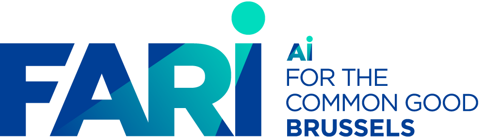 FARI logo with the text 'Ai for the Common Good' and 'Brussels'.