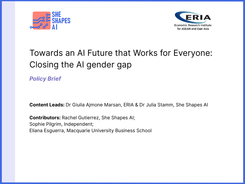 Towards an AI Future that Works for Everyone