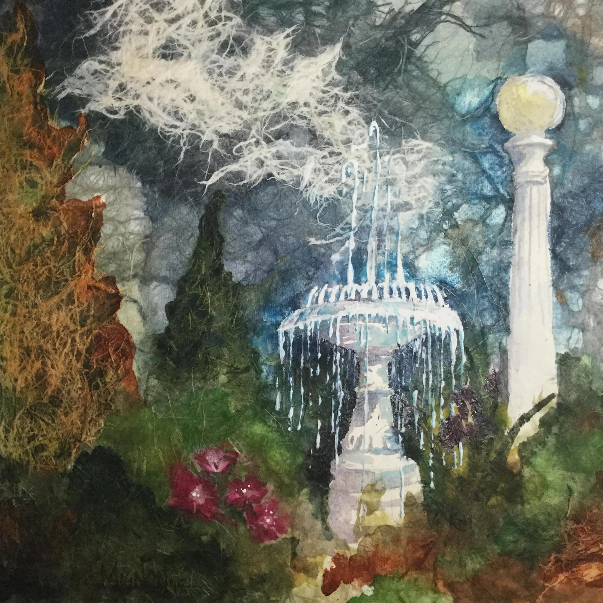 Plaza Fountain Stained Collage 2015 12x12.jpg