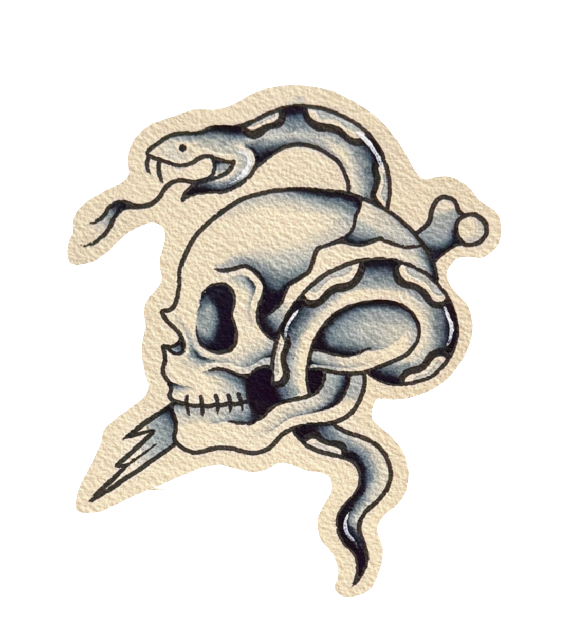Skull Study No.001