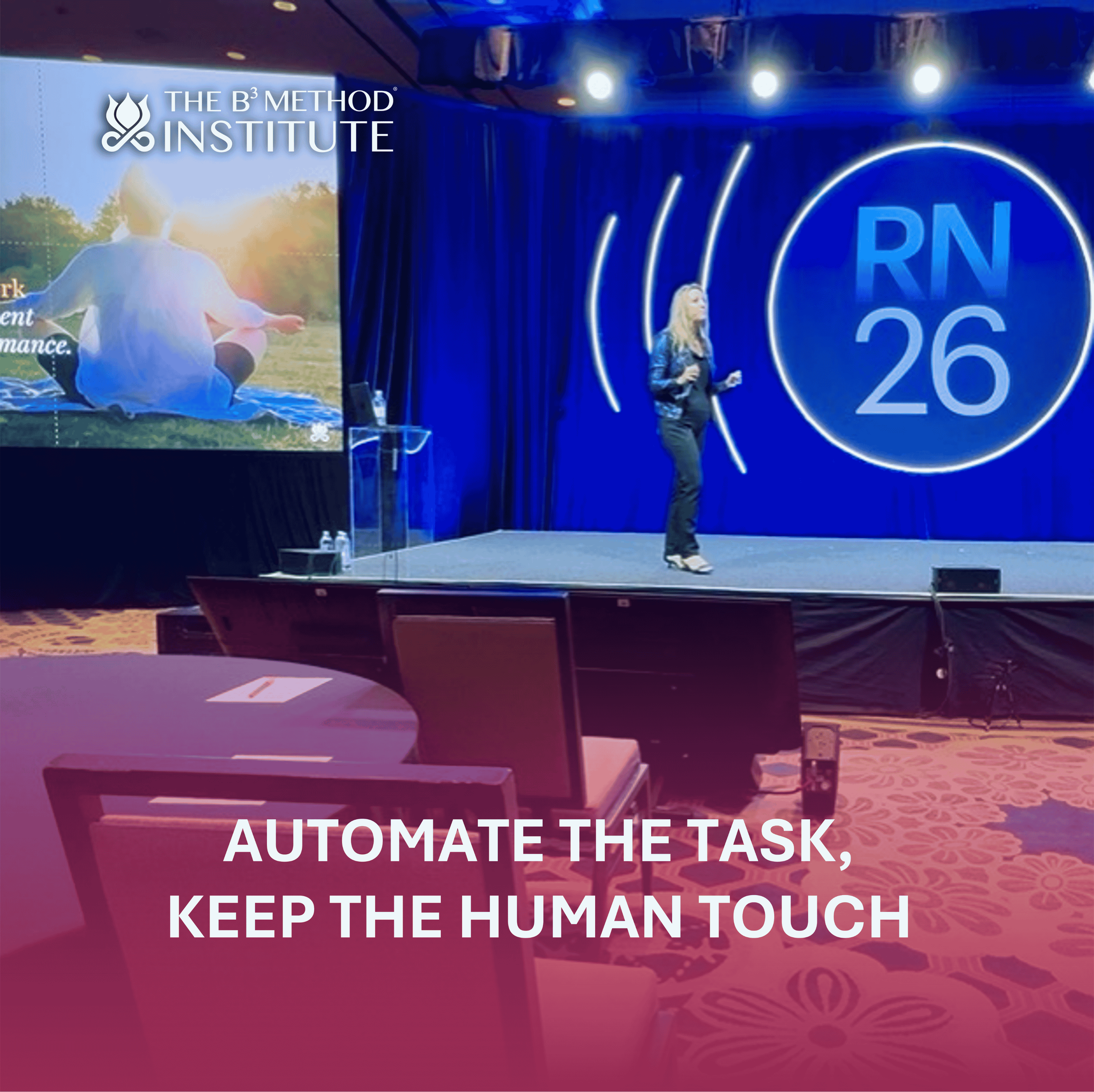 Automate the Task, Keep the Human Touch