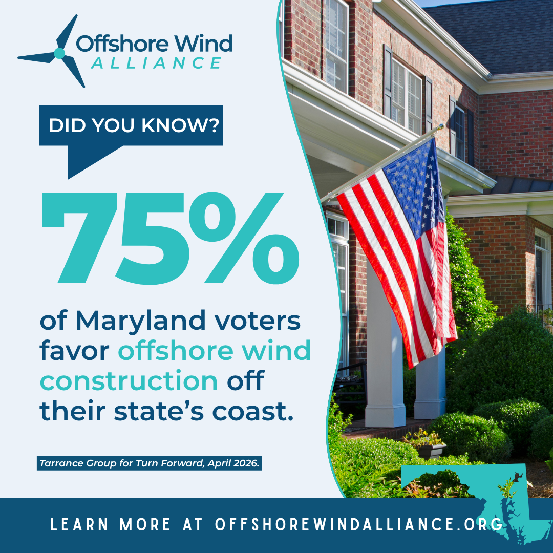 Polling Reveals Maryland Voters Support Offshore Wind