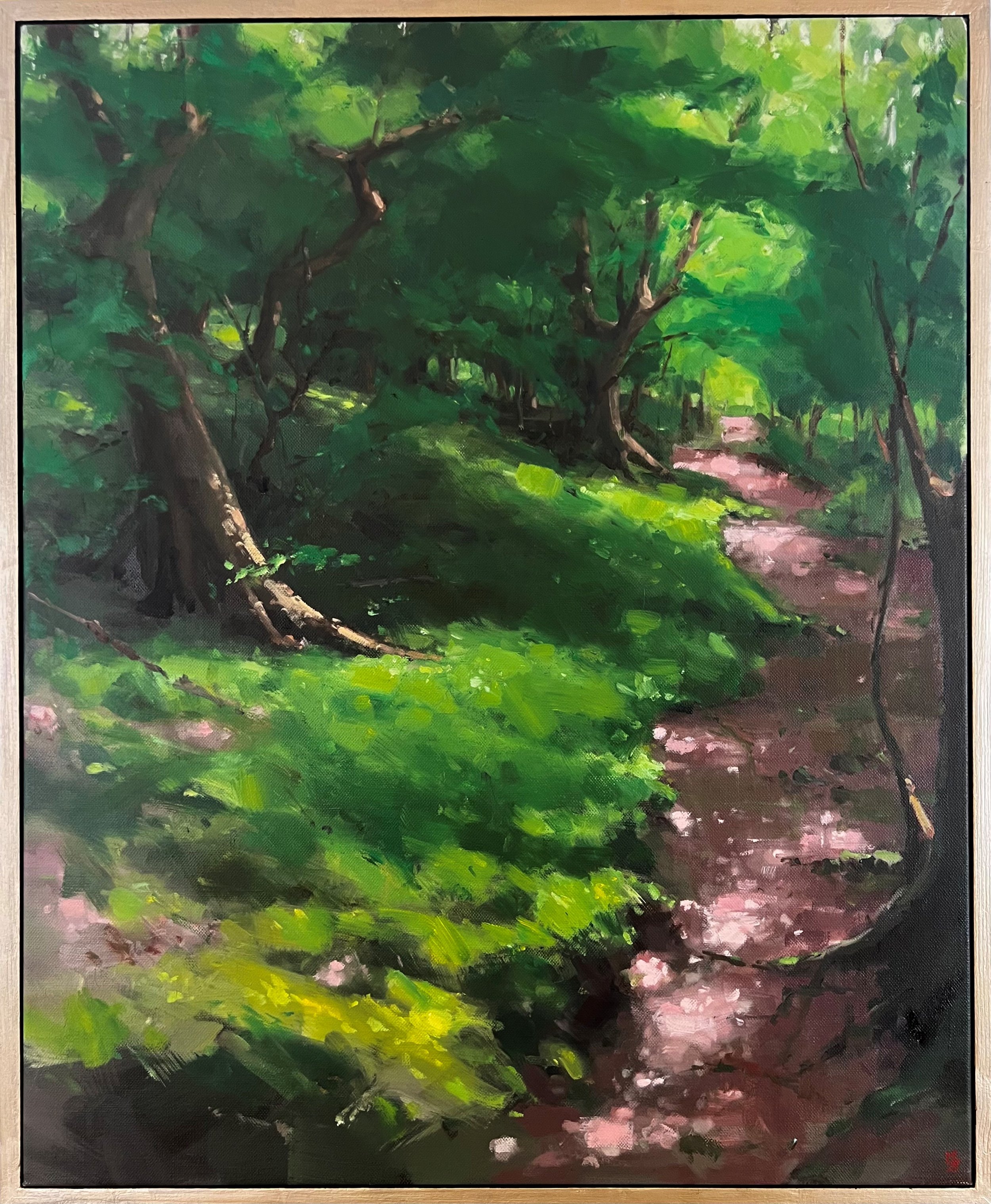 Stenshuvud Augusti No2
olja på duk 69 x 84 cm, 2025