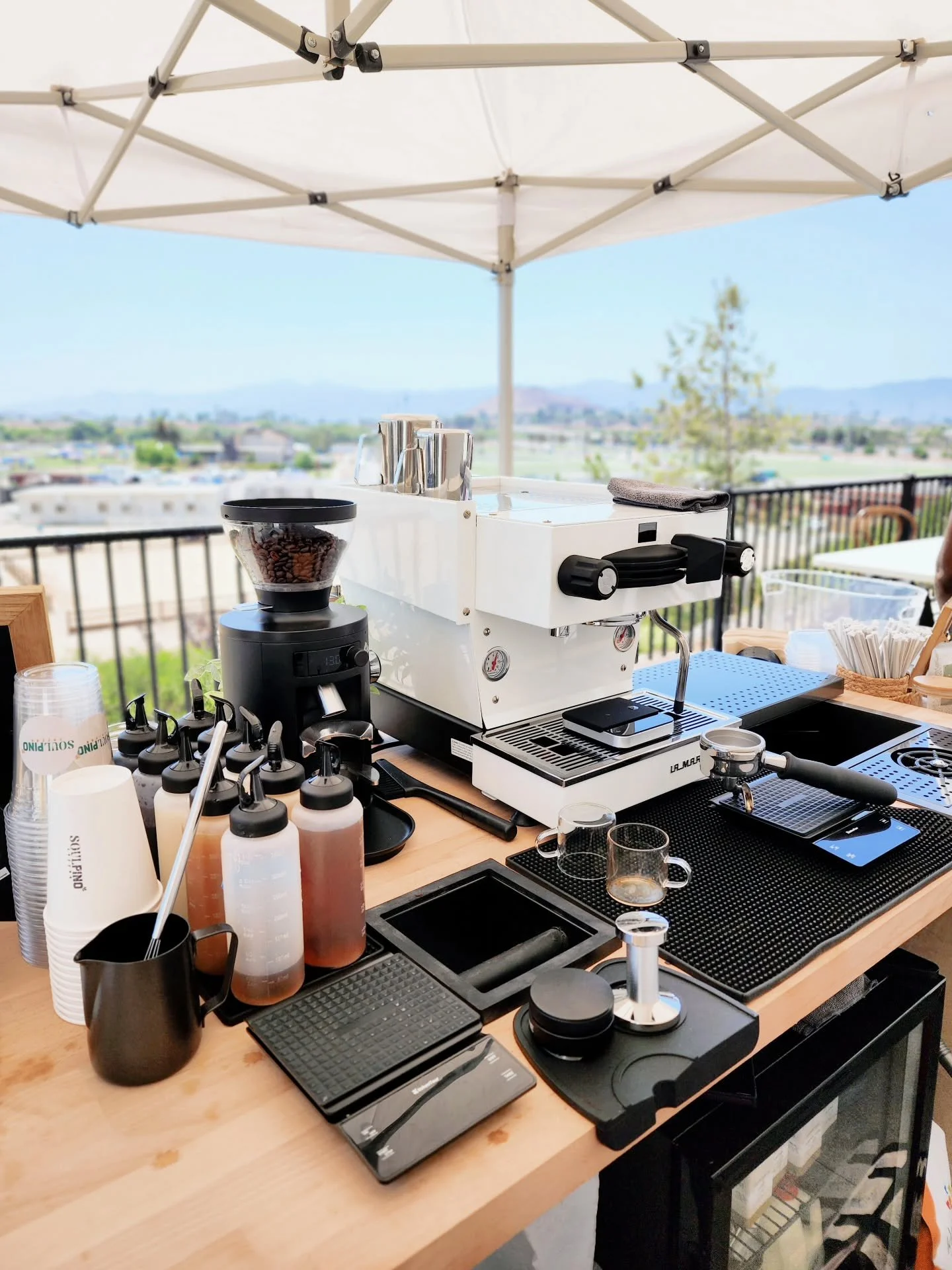 ✨️ Where the magic happens - before the music, before the laughter, before the first latte leaves the bar — it all starts here.
-----
🎉 Book now or inquire today to bring SoulPino coffee & vibes to your next big celebration! 
-----
#mobile