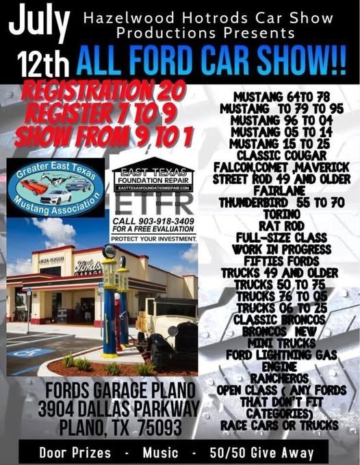 ALL FORD CAR SHOW