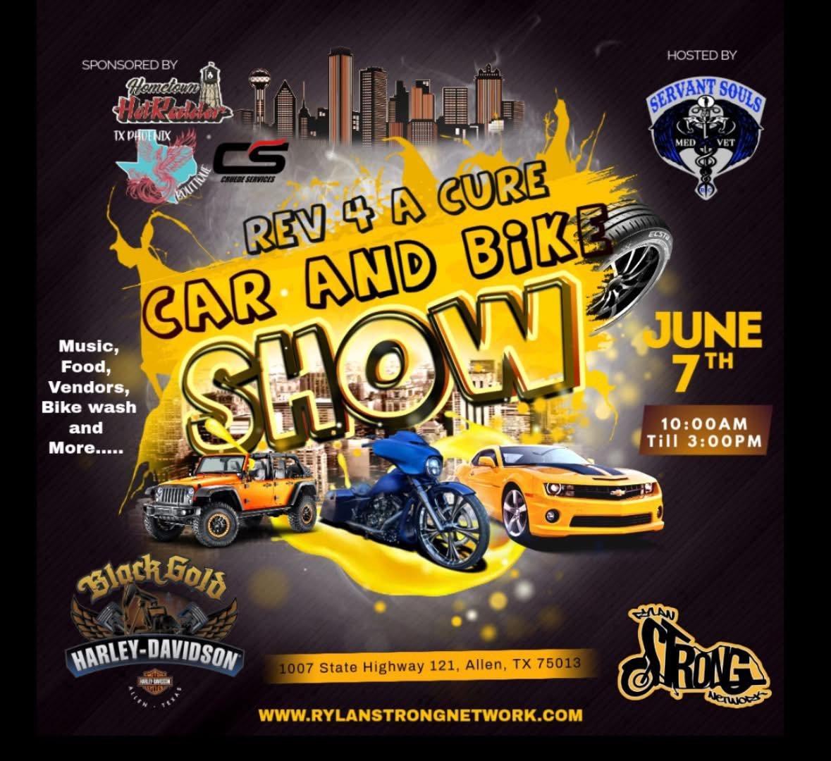 REV 4 A CURE CAR & BIKE SHOW