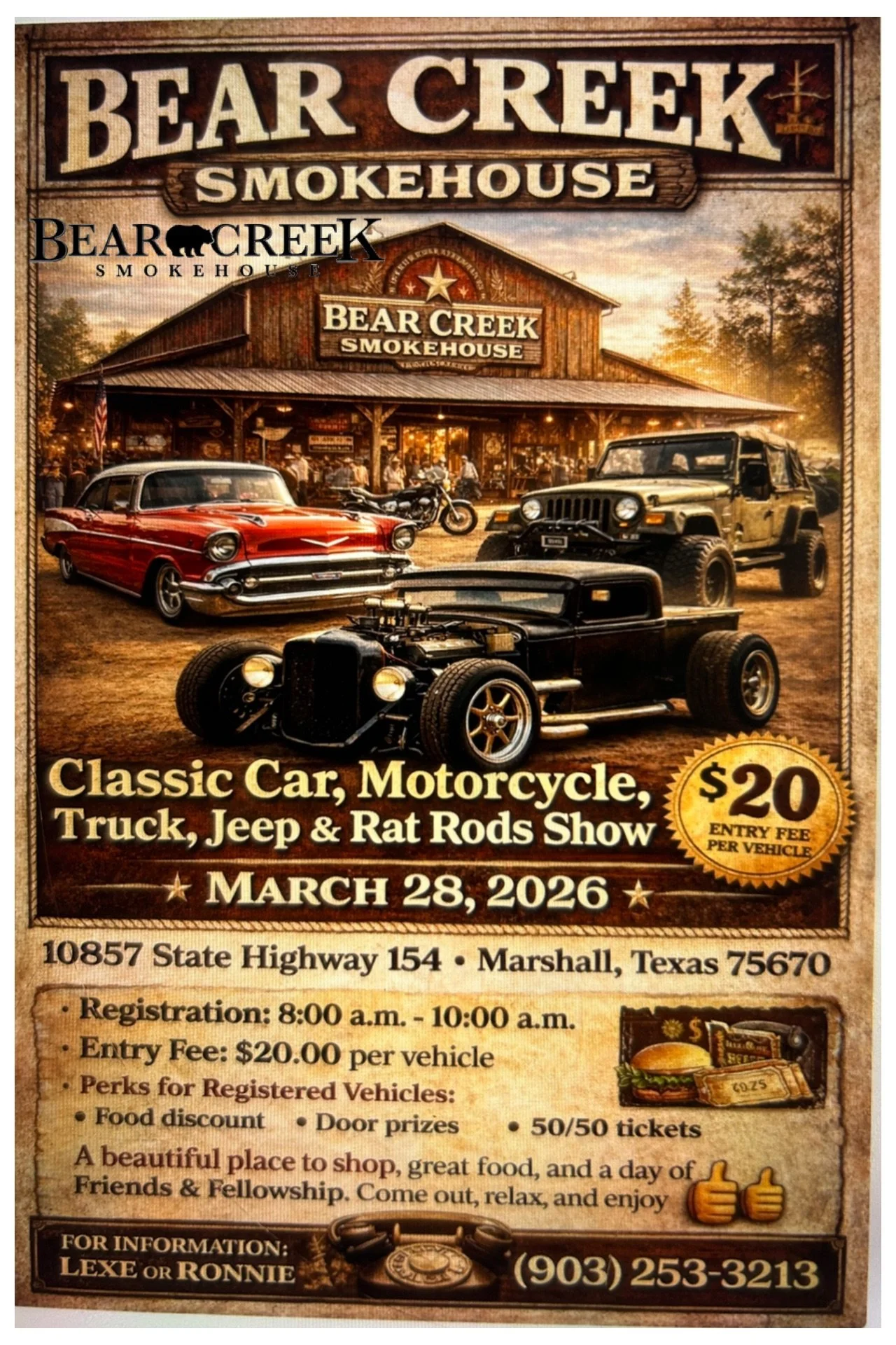 BEAR CREEK ALL AUTOS SHOW