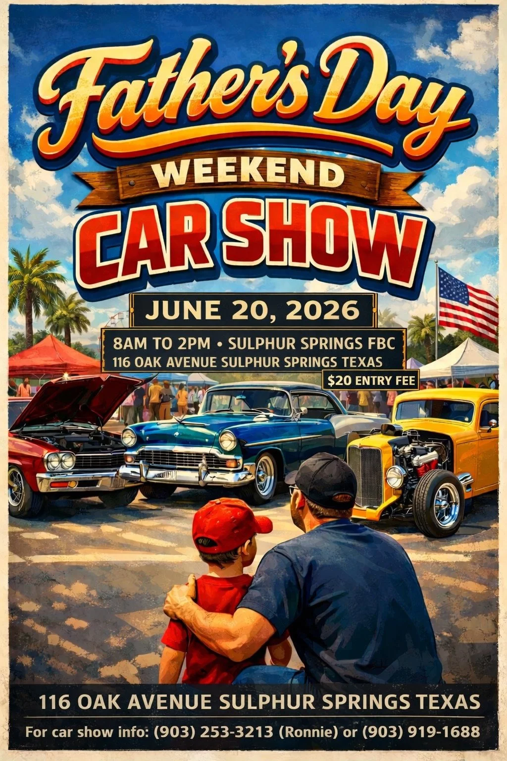 FATHER'S DAY WEEKEND CAR SHOW