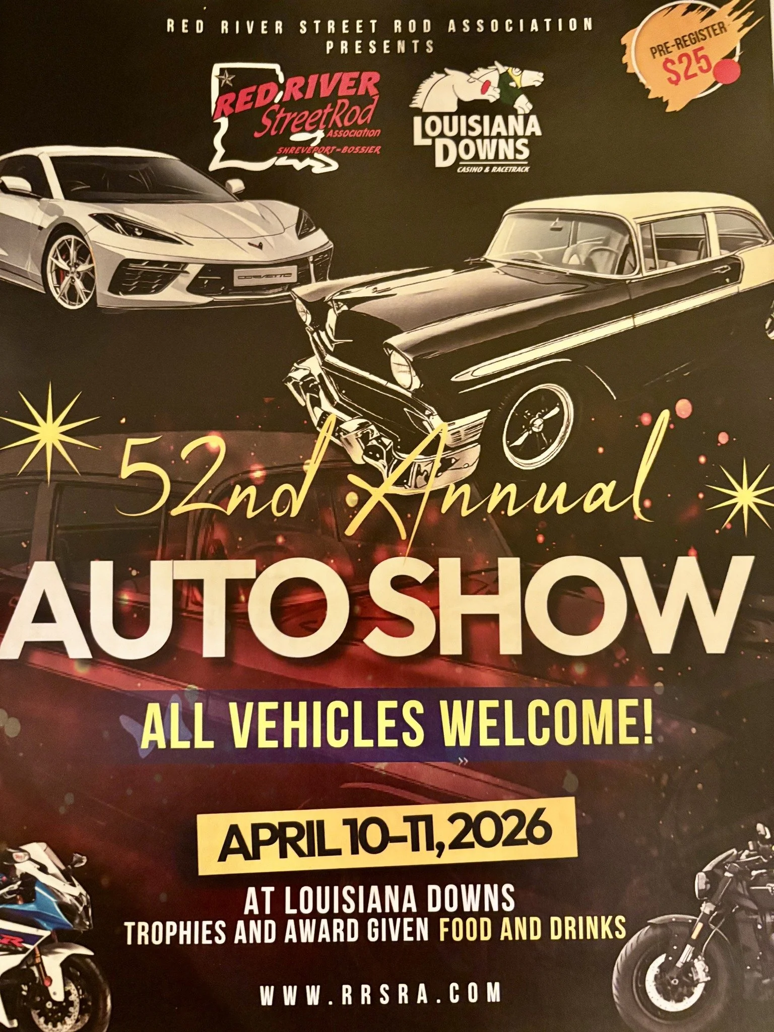 52ND ANNUAL AUTO SHOW LOUISIANA DOWNS
