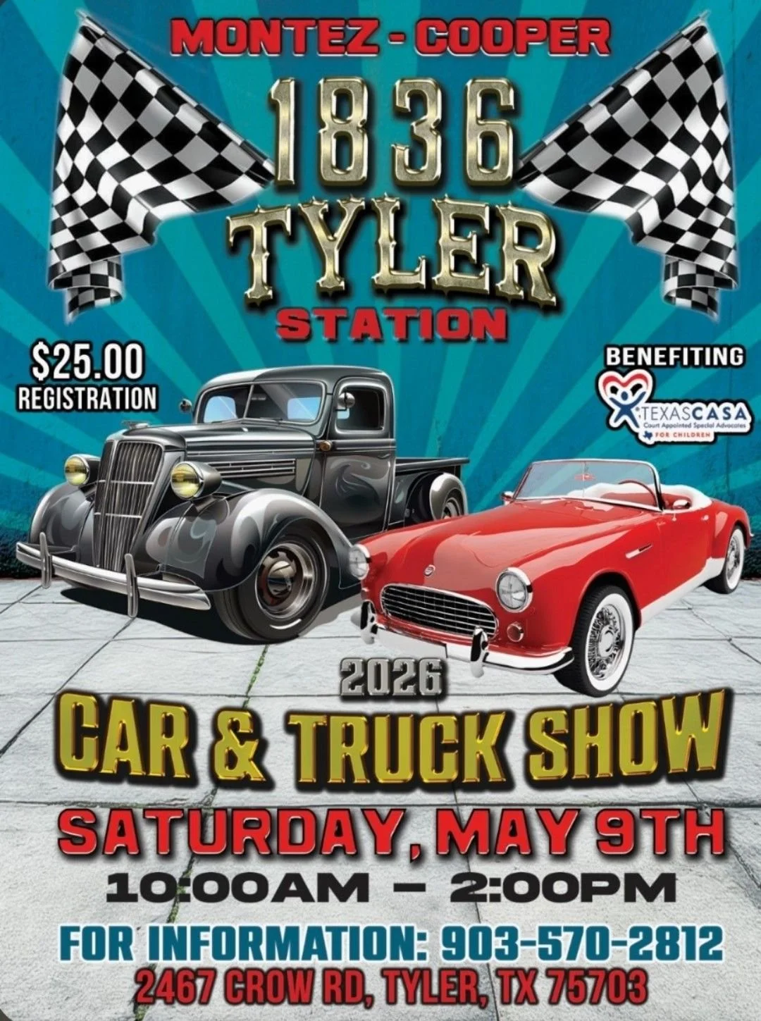 MONTEZ-COOPER 1836 CAR & TRUCK SHOW