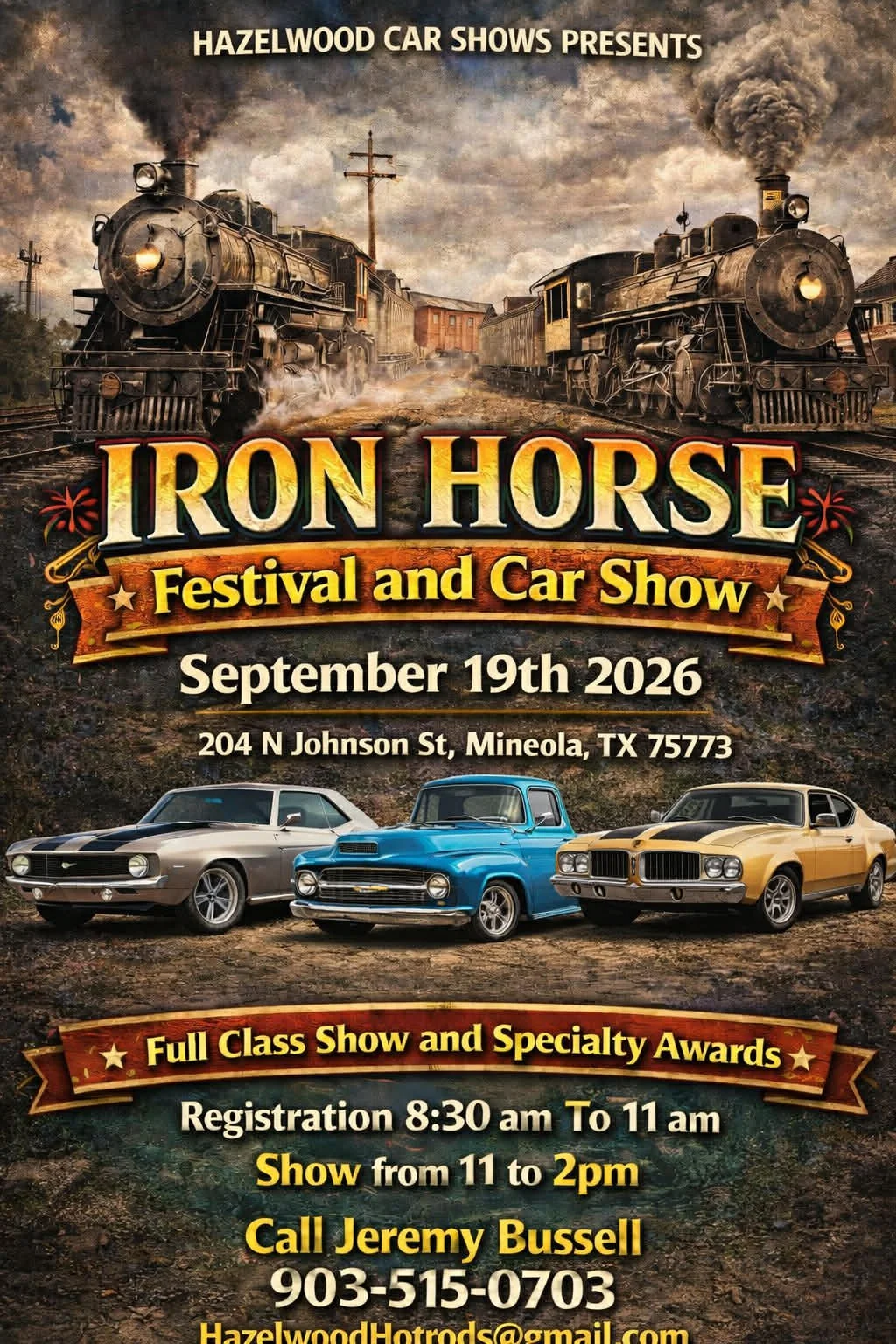 IRON HORSE FESTIVAL & CAR SHOW