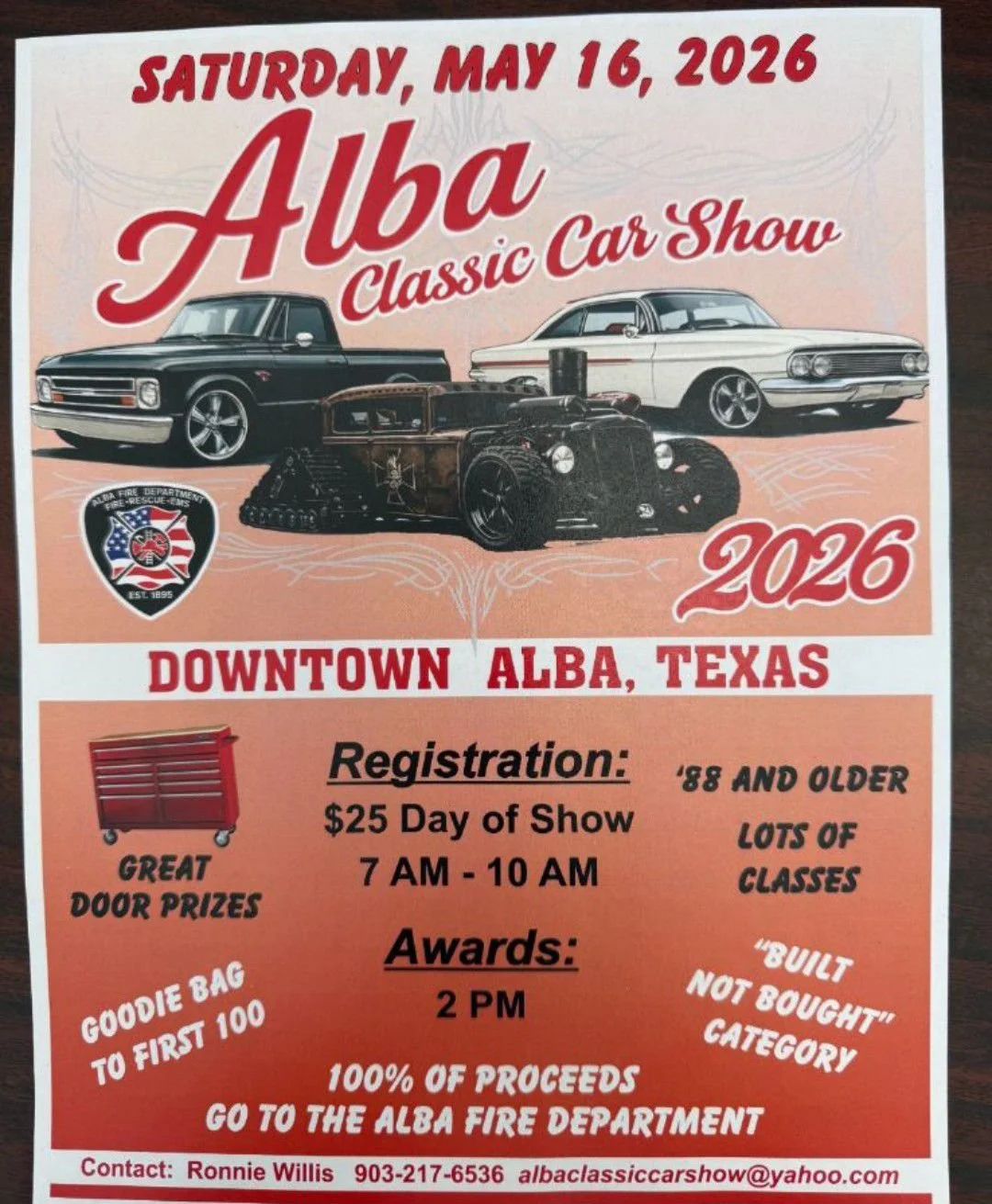 ALBA CLASSIC CAR SHOW 2026