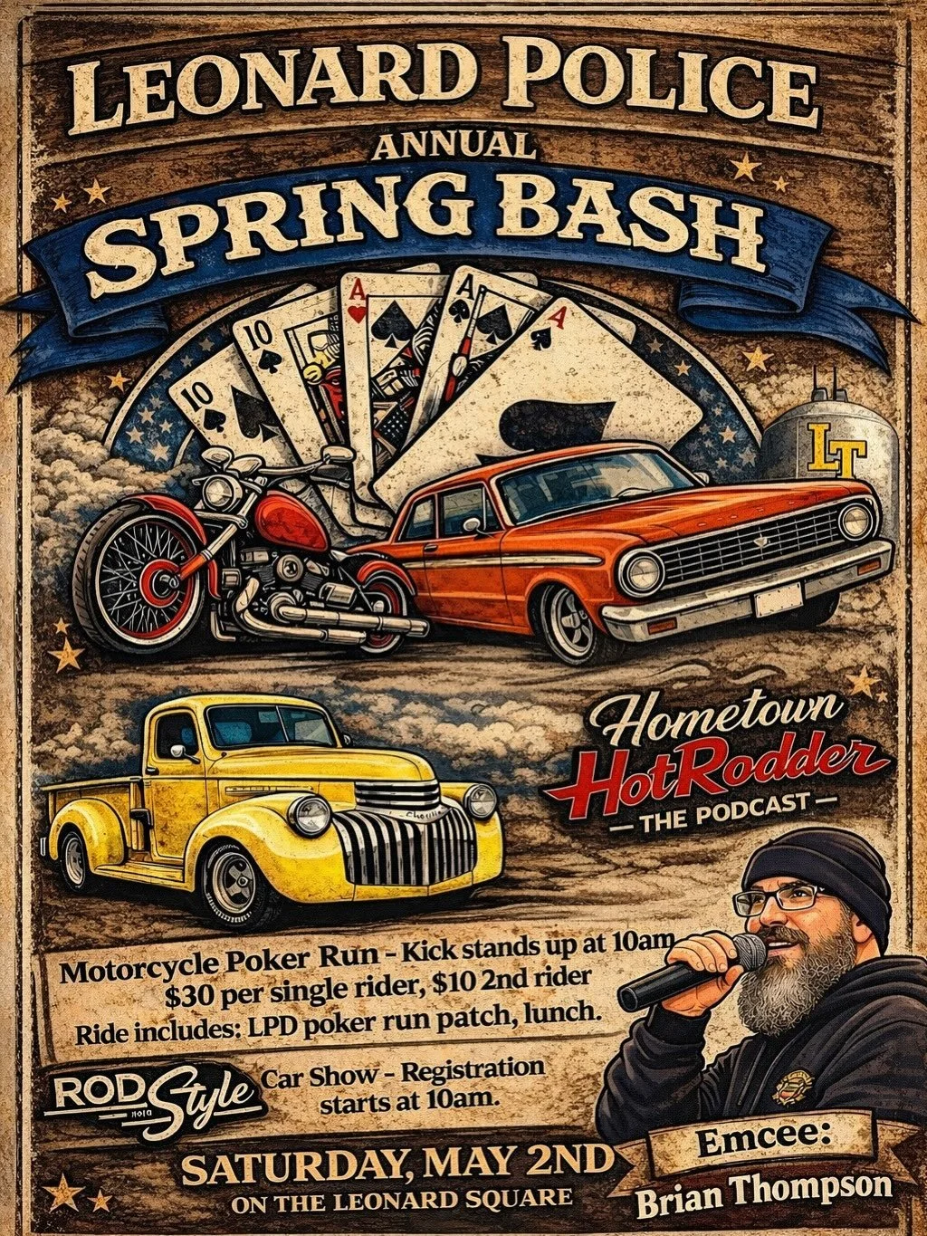 LEONARD POLICE ANNUAL SPING BASH