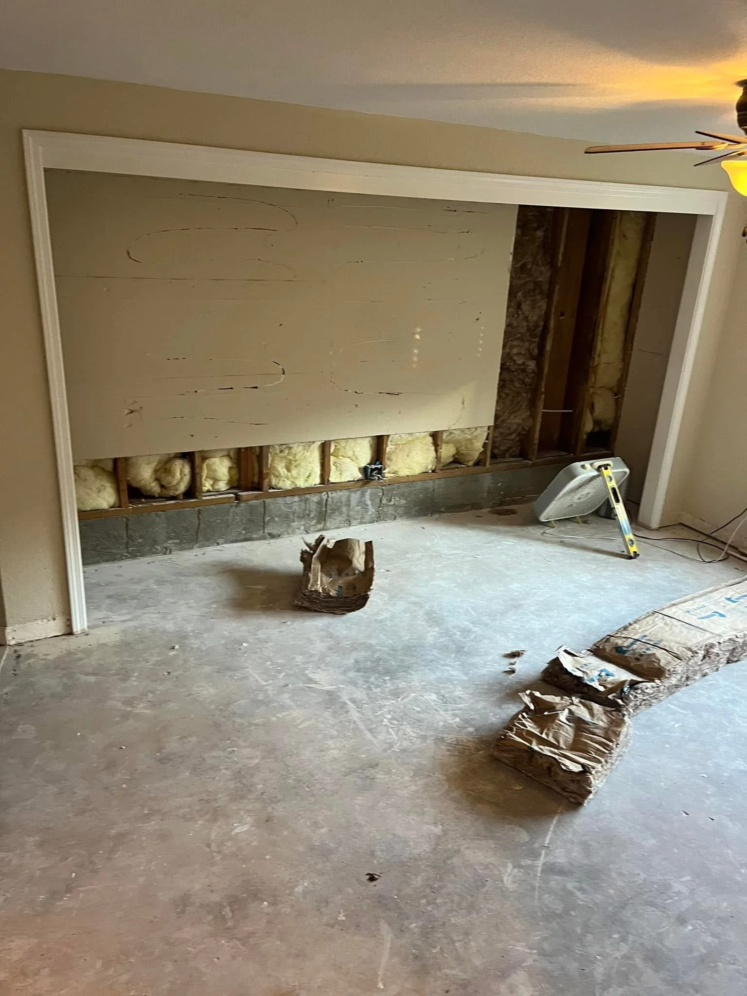 Before-Flood Damage Repair