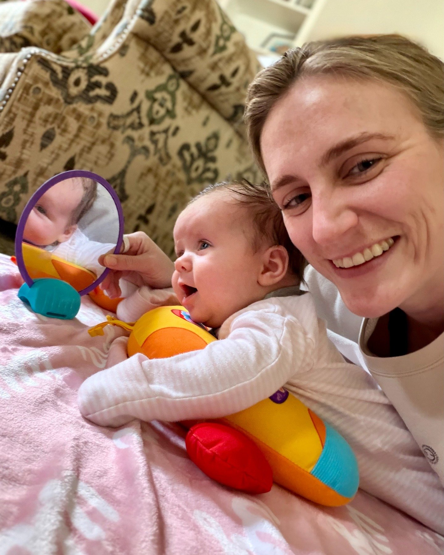 Happy Friday!

Tummy time is serious brain work &ndash; just ask my two-month-old daughter, Wynn! Through play, movement and curiosity, the brain builds new connections &mdash; supporting healthy development and positive neuroplasticity.

And the bea