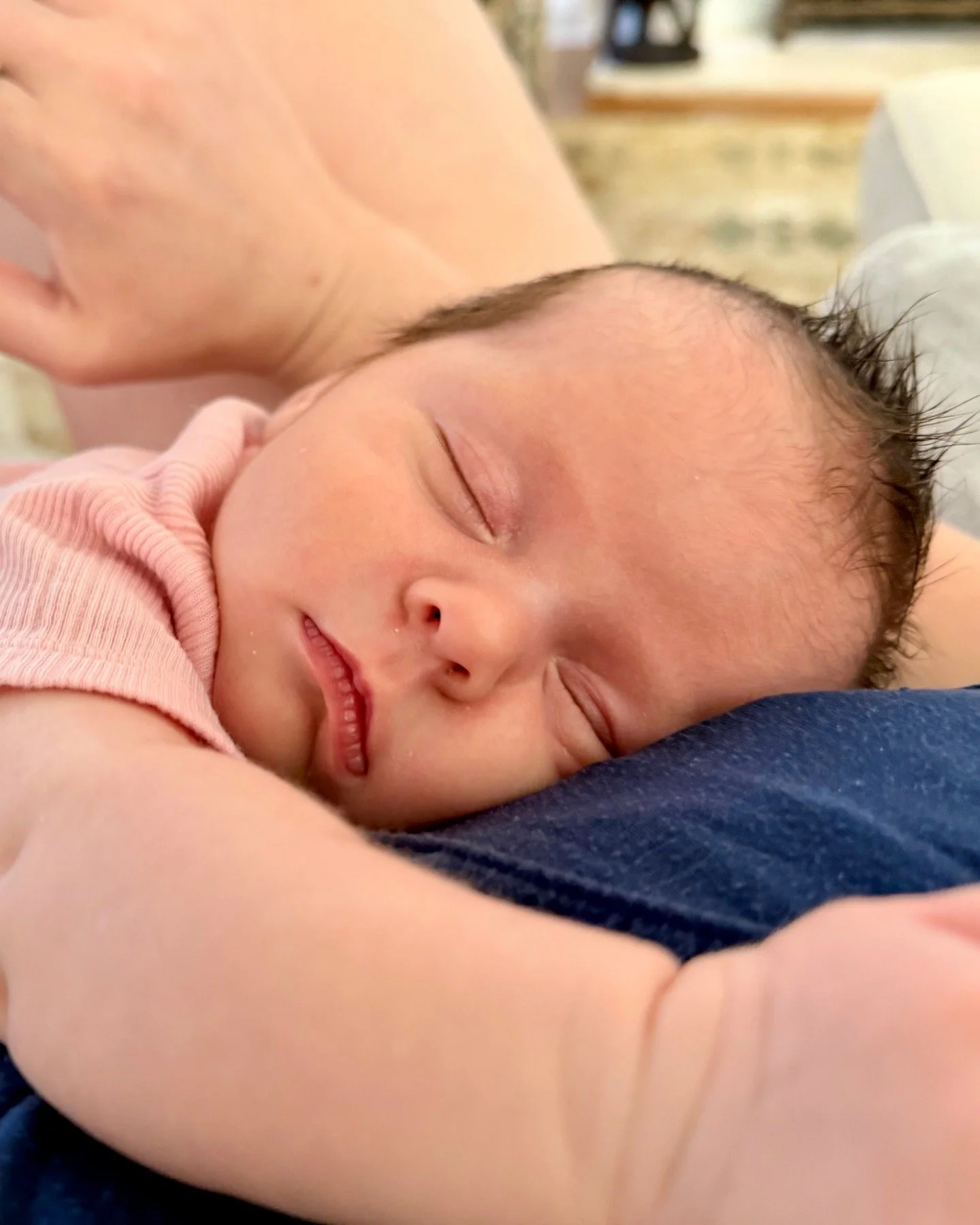 Life is giving me permission to be perfectly imperfect.

A few weeks after baby Wynn was born, I was feeding her while the older boys were supposedly getting ready for school. Cue Paw Patrol blaring. Beck giggling in Woody pajamas. Owen&rsquo;s alarm