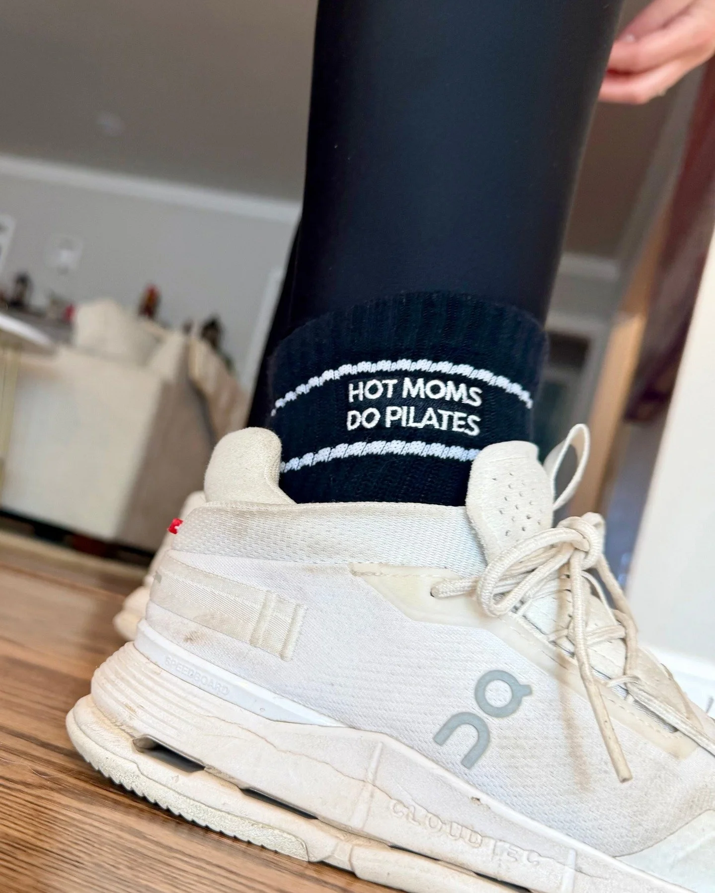 Happy Friday, friends!

This Christmas, my sister @katebstandish gifted me these amazing socks that, when rolled down, say: &ldquo;Step into self-love.&rdquo; 

It&rsquo;s been such a perfect reminder as I reclaim my body and strength postpartum. Get