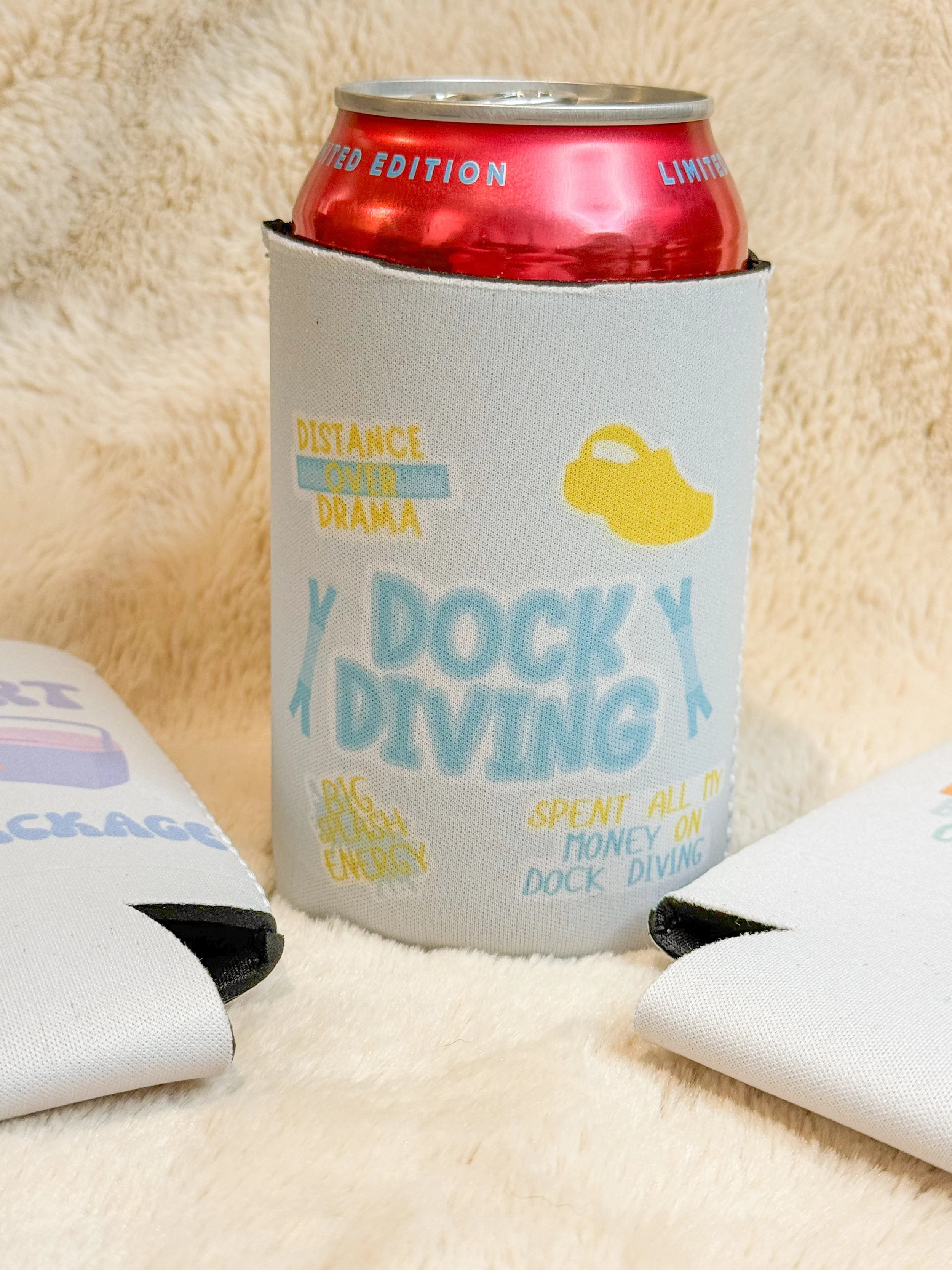 Dock diving Can Cooler